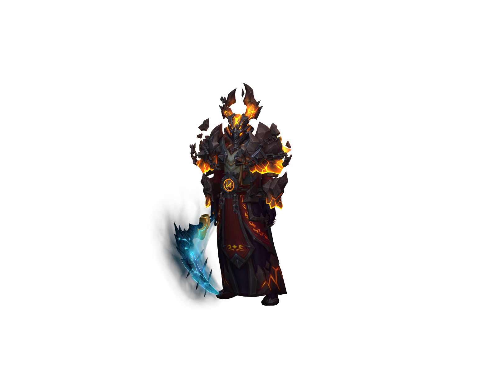 Foulbrute 3D character render