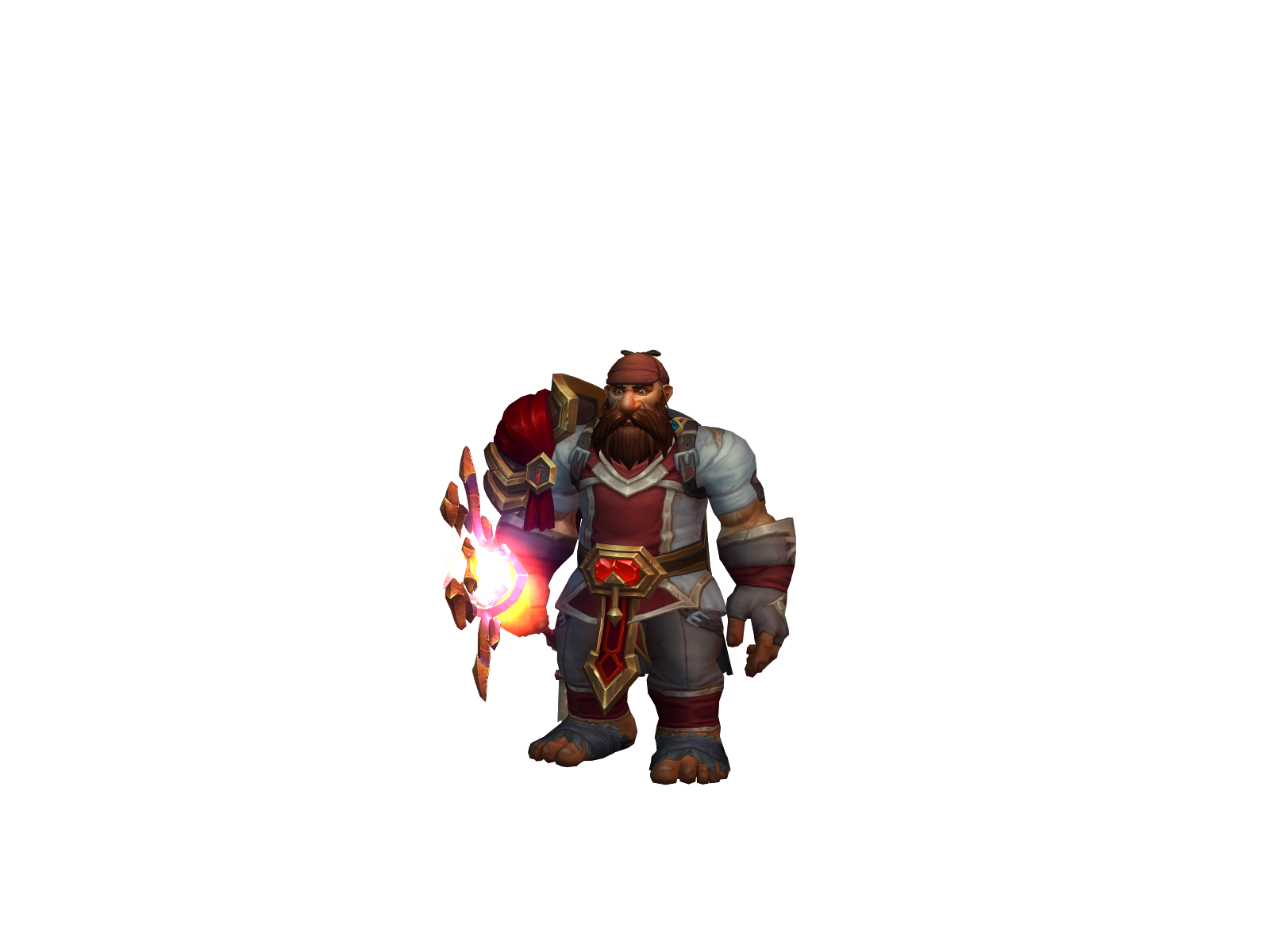Bärf 3D character render