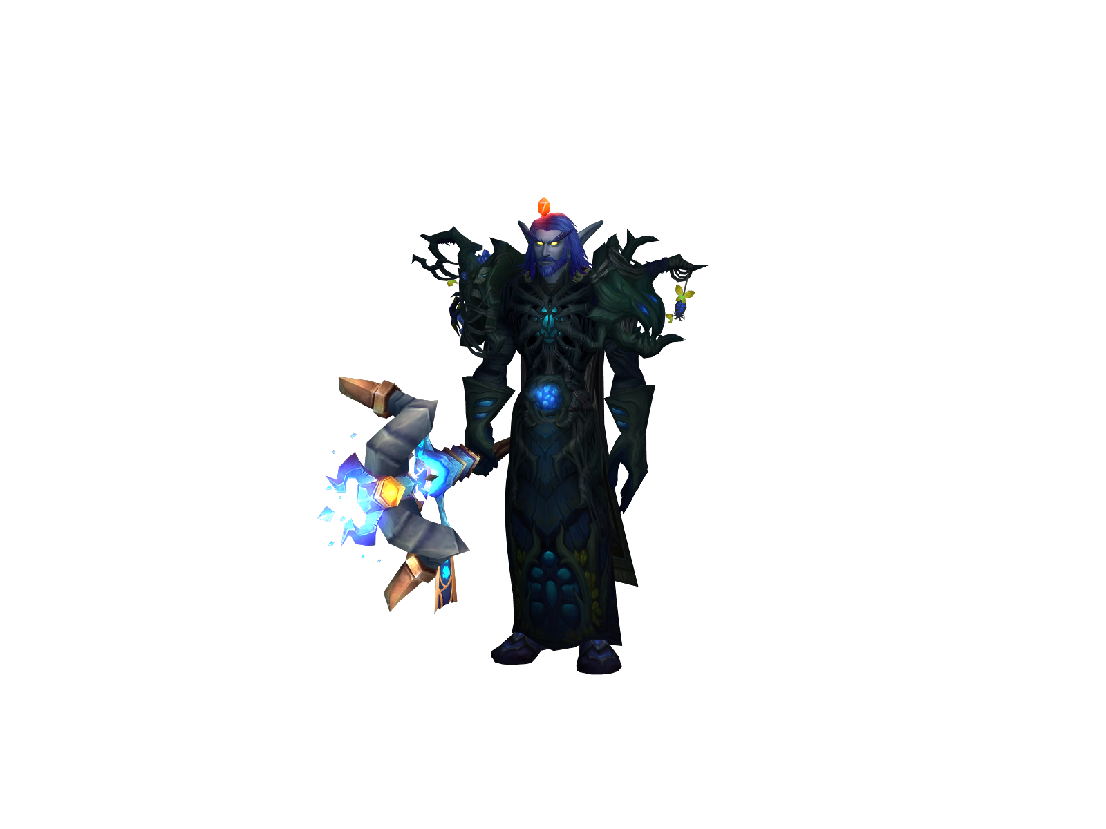 Tigerklaw 3D character render