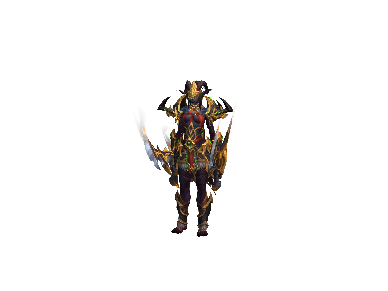 Elliedin 3D character render