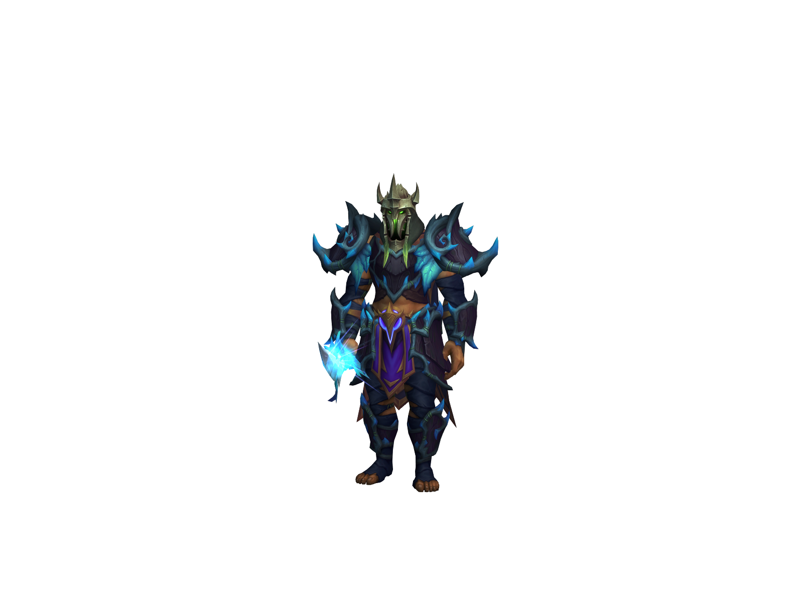 Bonesword 3D character render