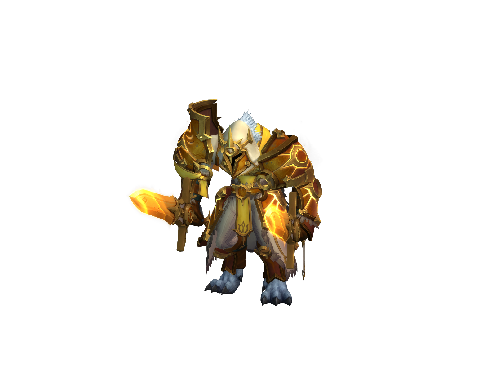 Lûpus 3D character render