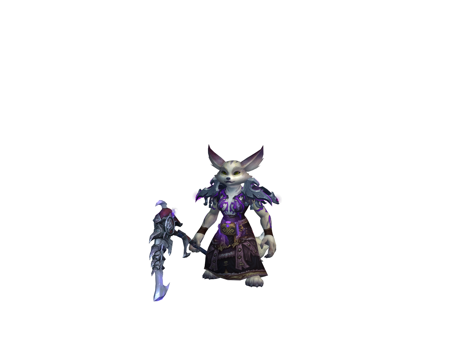 Chaosfox 3D character render