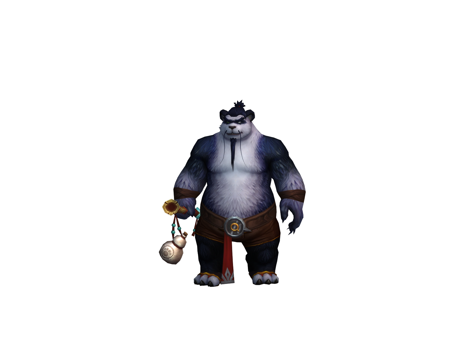 Shåölin 3D character render
