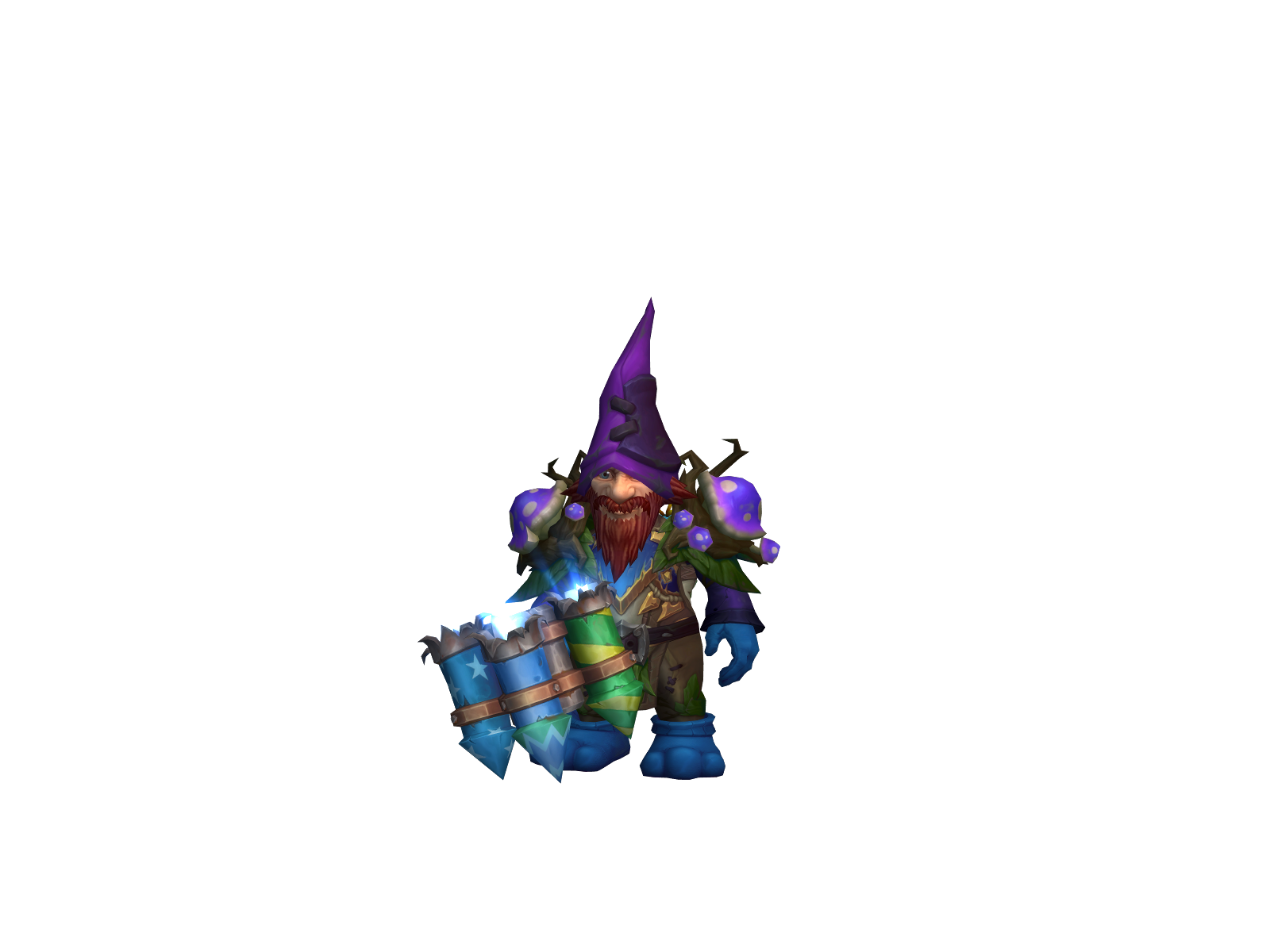 Greshnîk 3D character render