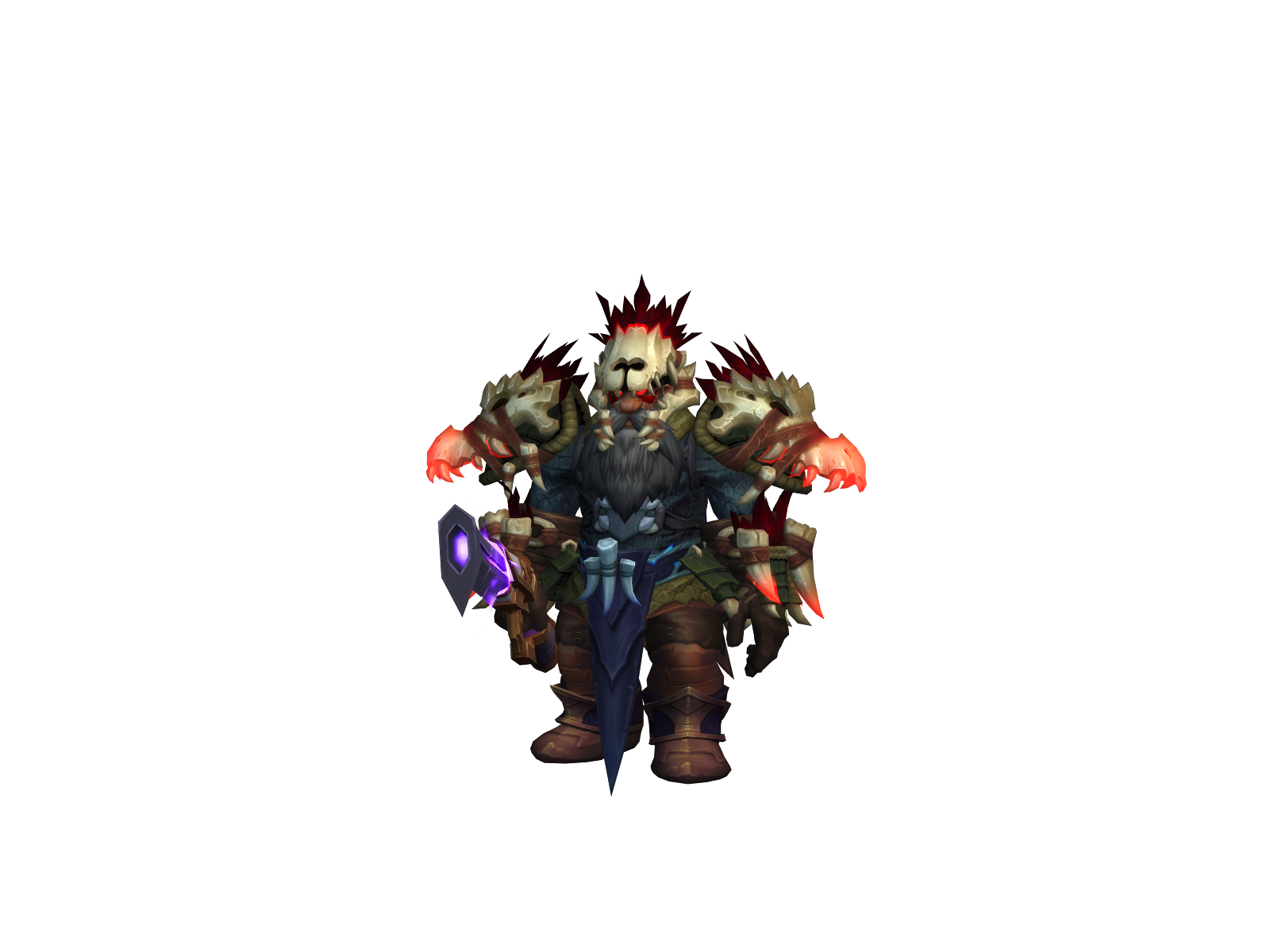 Etbestiae 3D character render