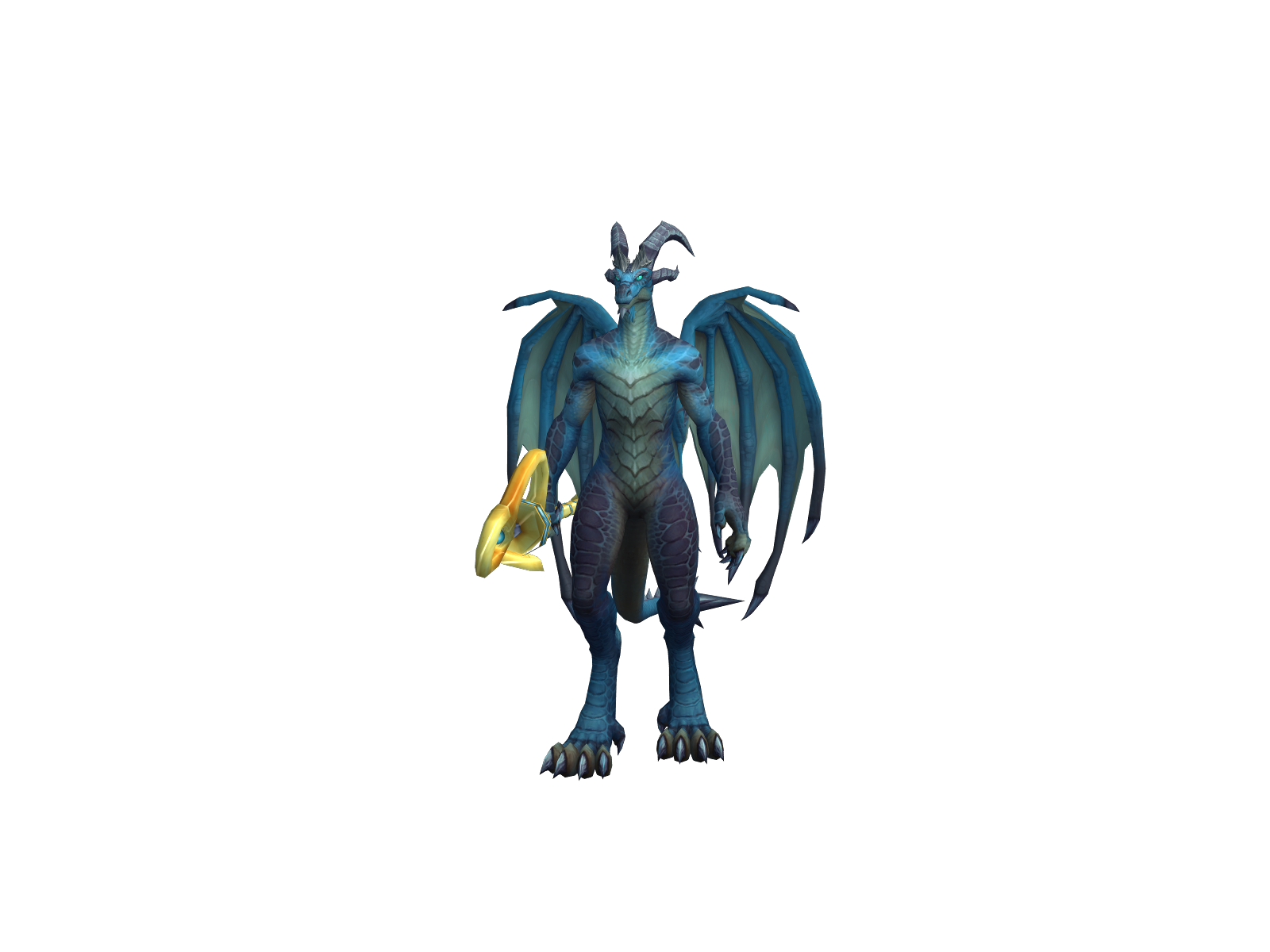 Lamedragon 3D character render