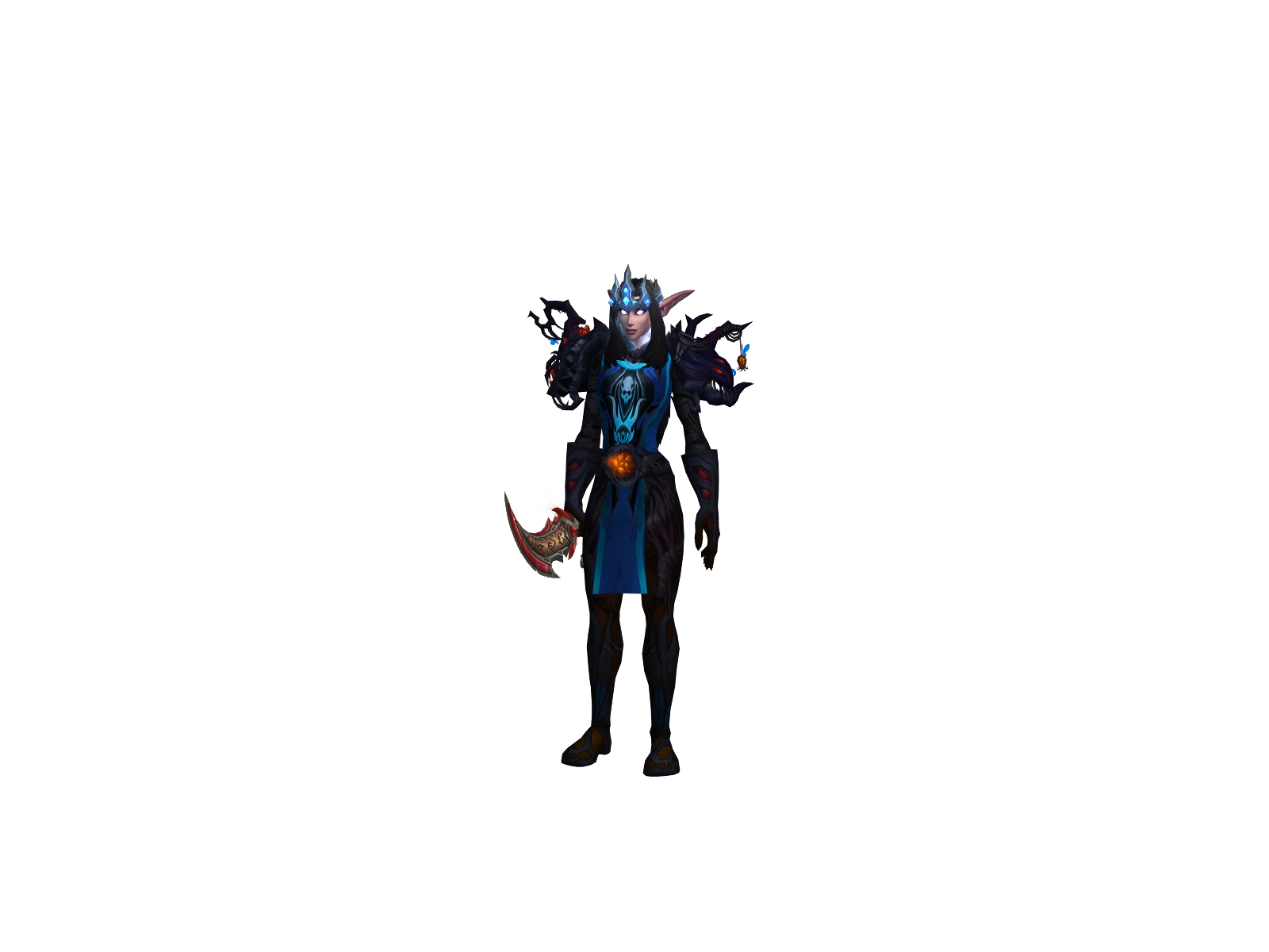 Lazeefluff 3D character render