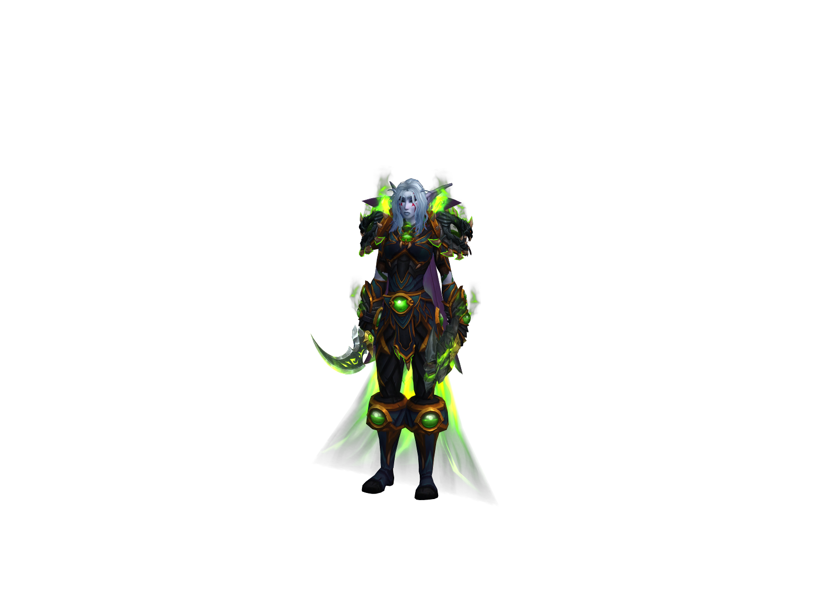 Kaddris 3D character render