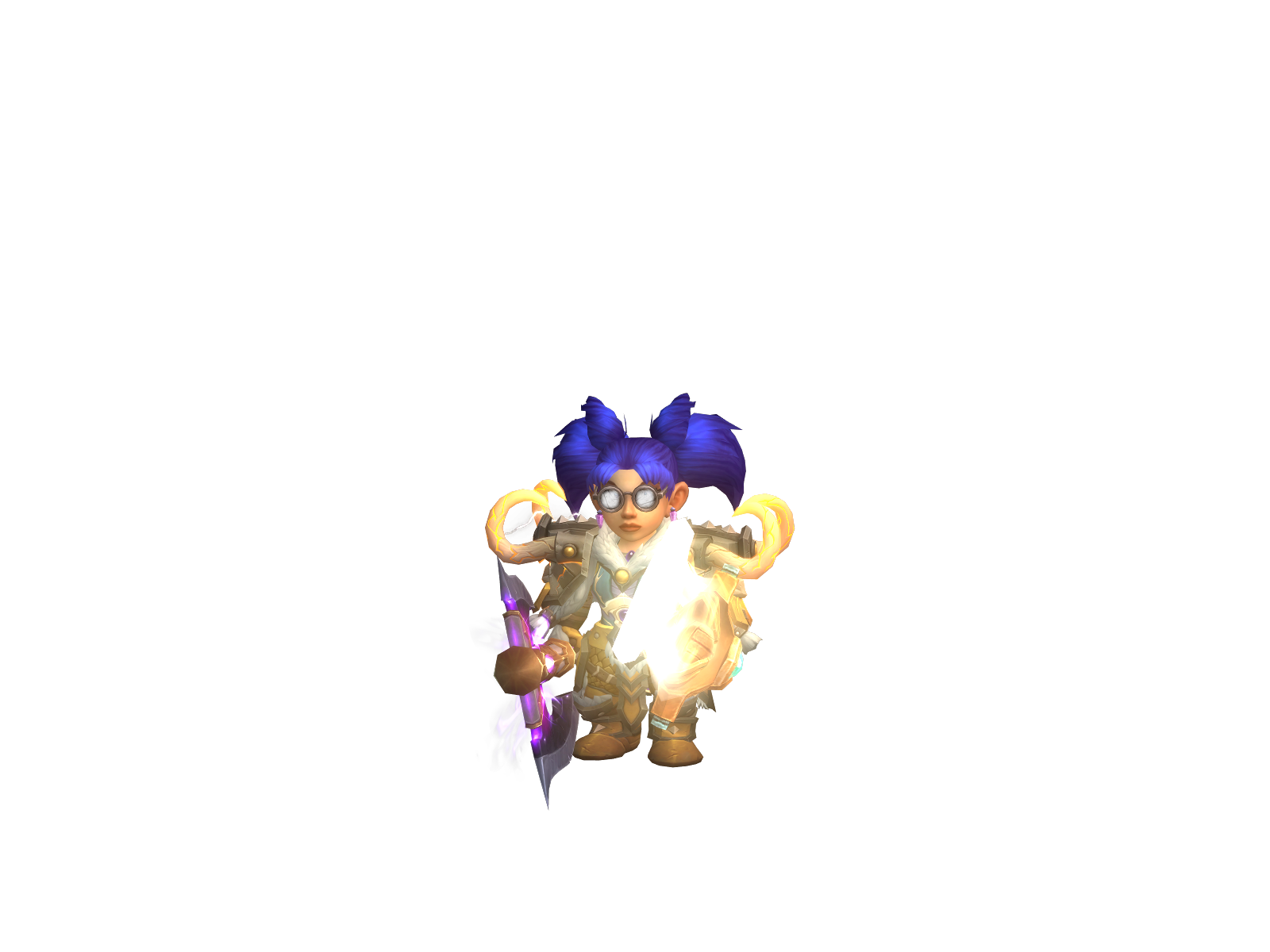 Schobly 3D character render