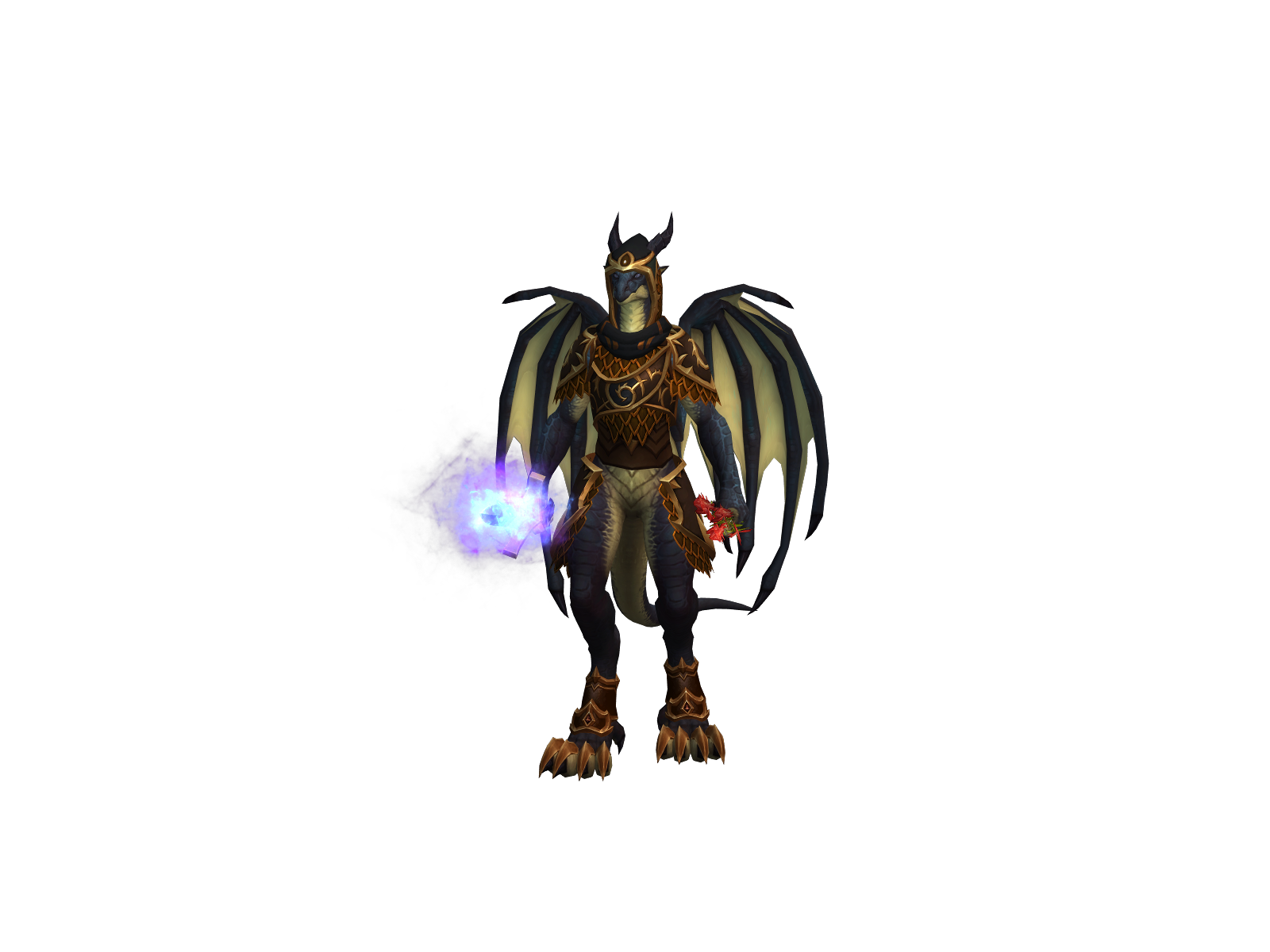 Venttizard 3D character render