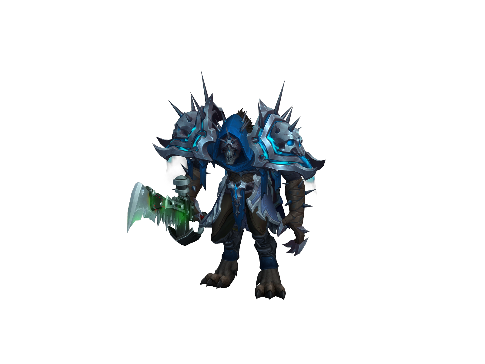Róna 3D character render