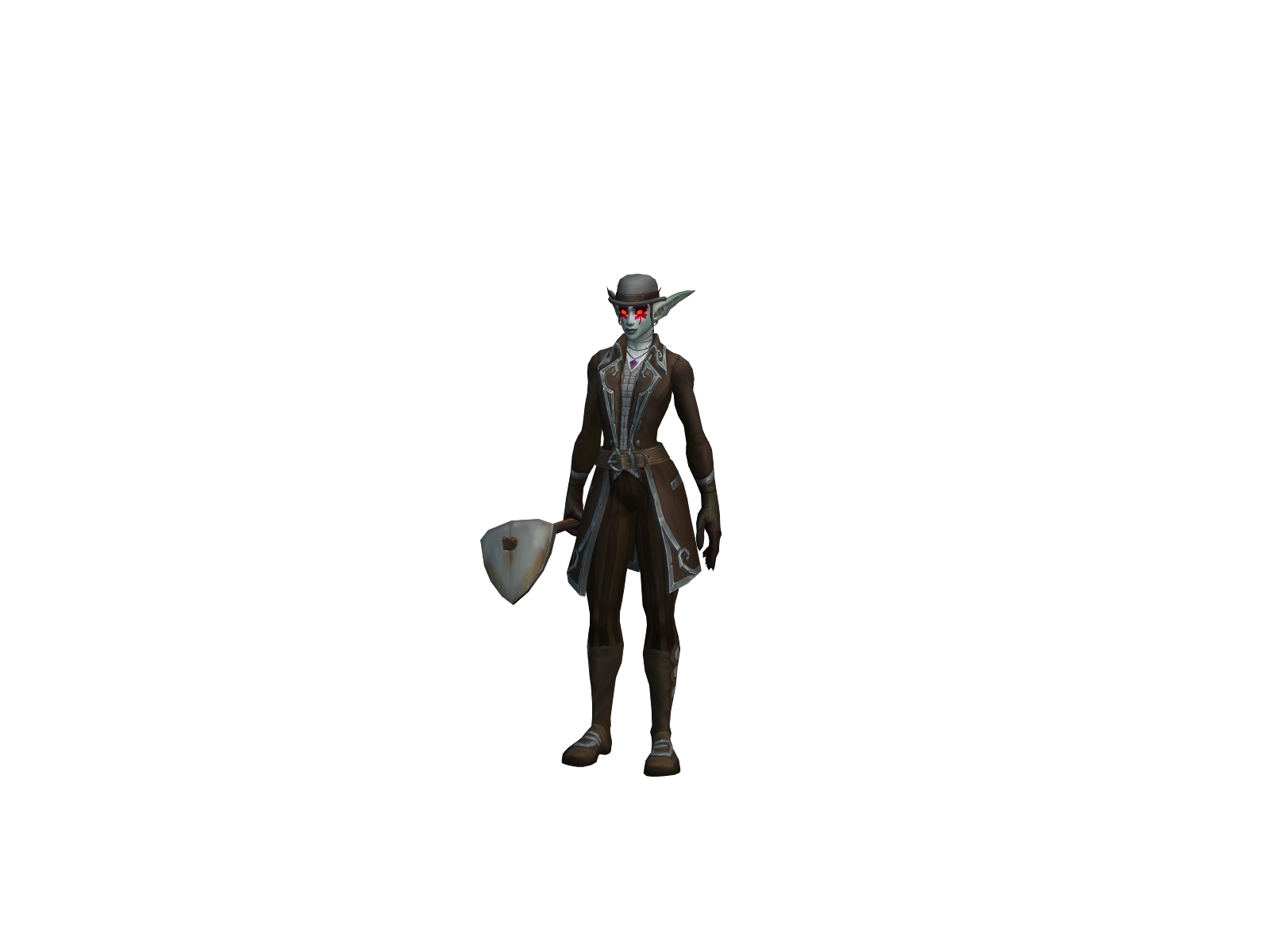 Highasf 3D character render