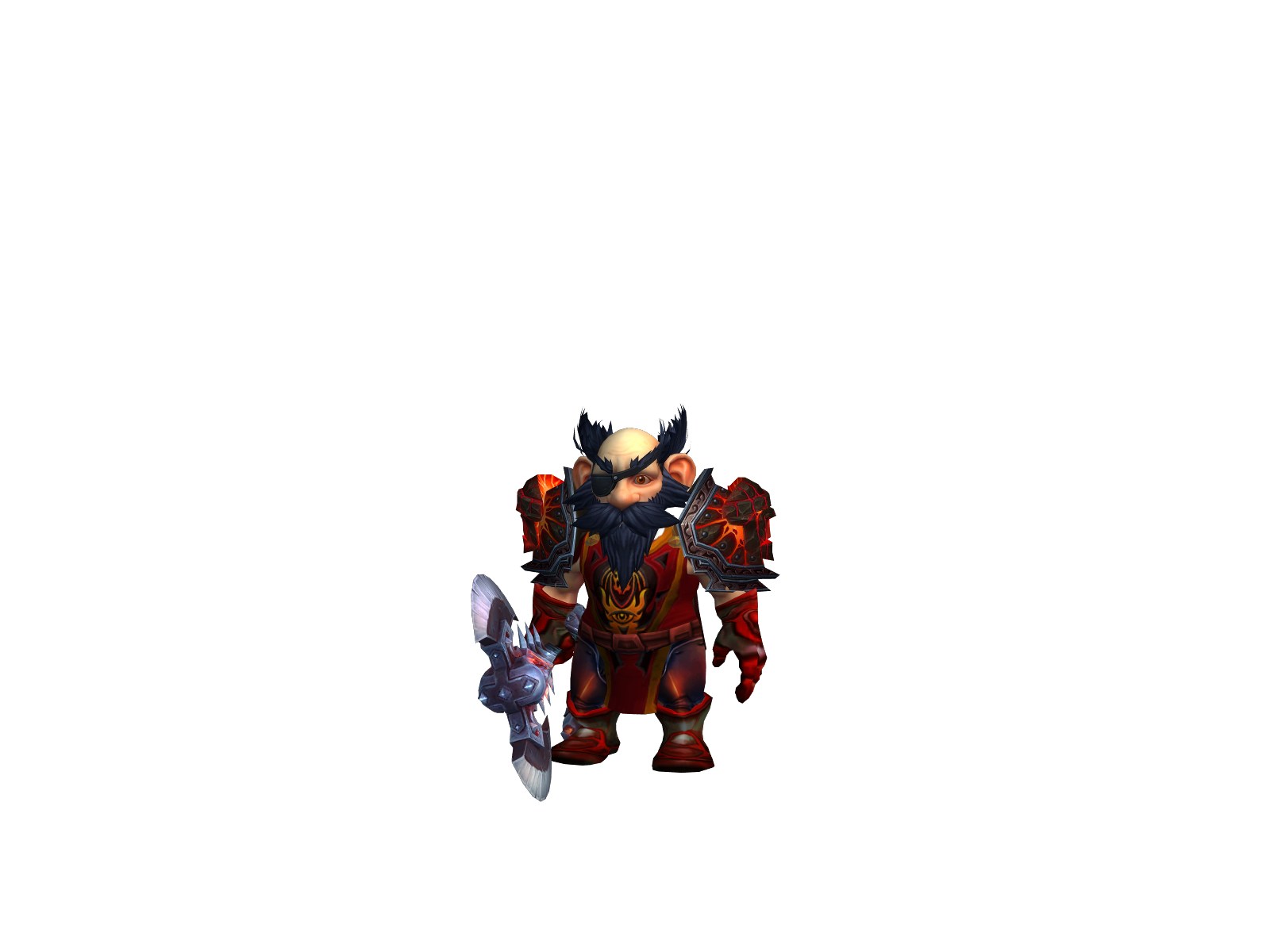 Slamthony 3D character render