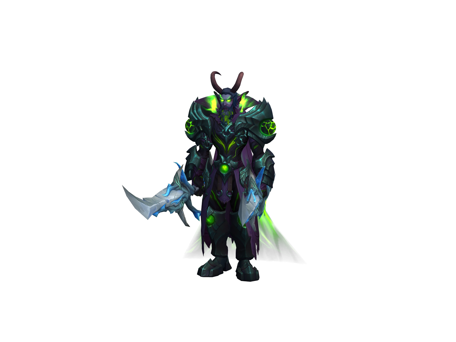 Eggdemon 3D character render