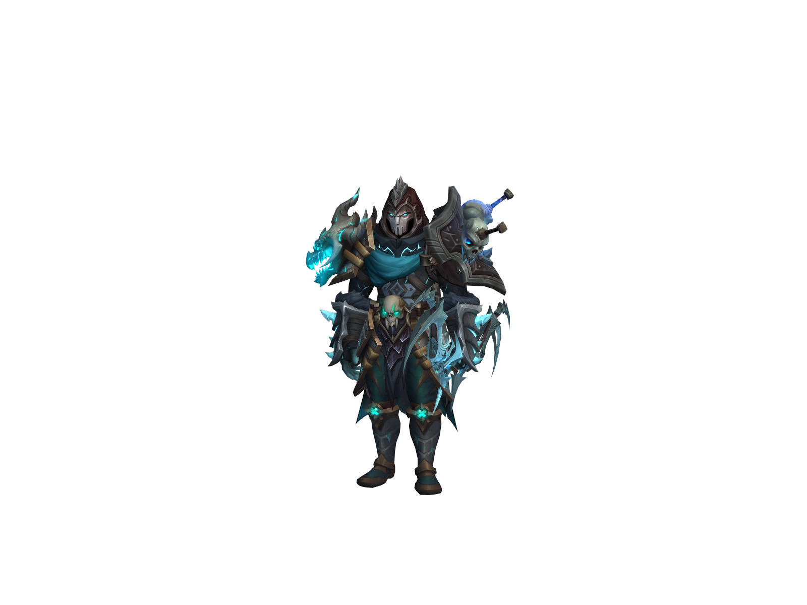 Hadesarcher 3D character render