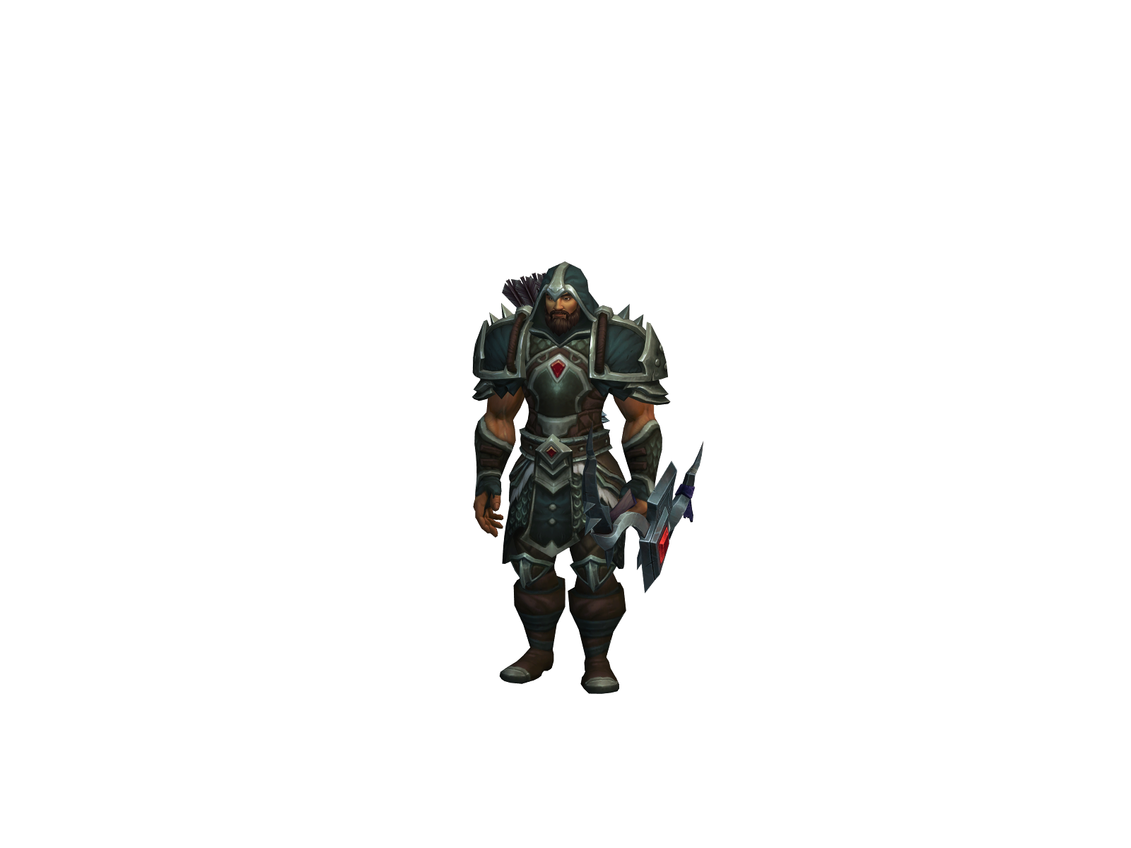 Calinad 3D character render
