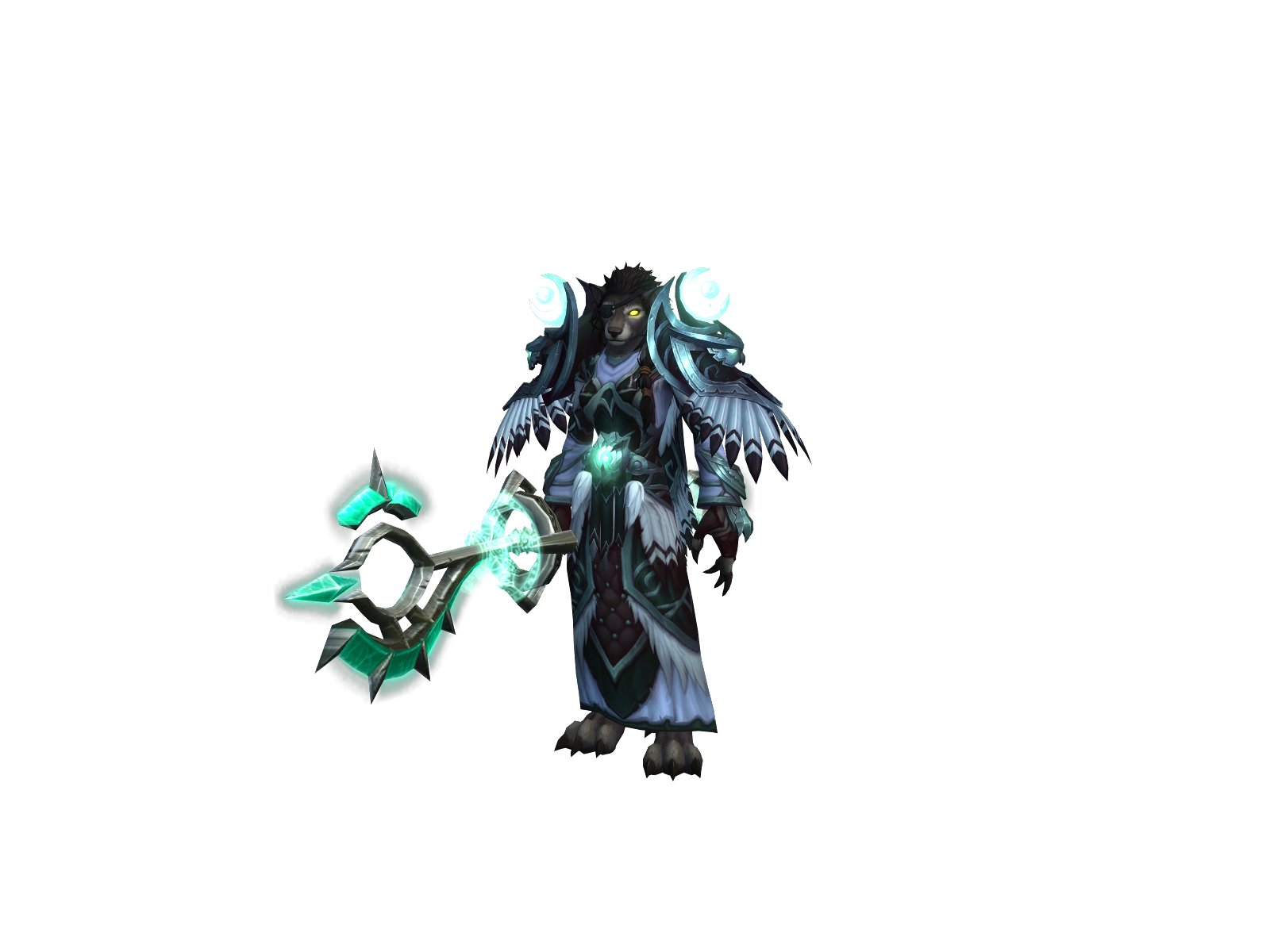 Kyault 3D character render