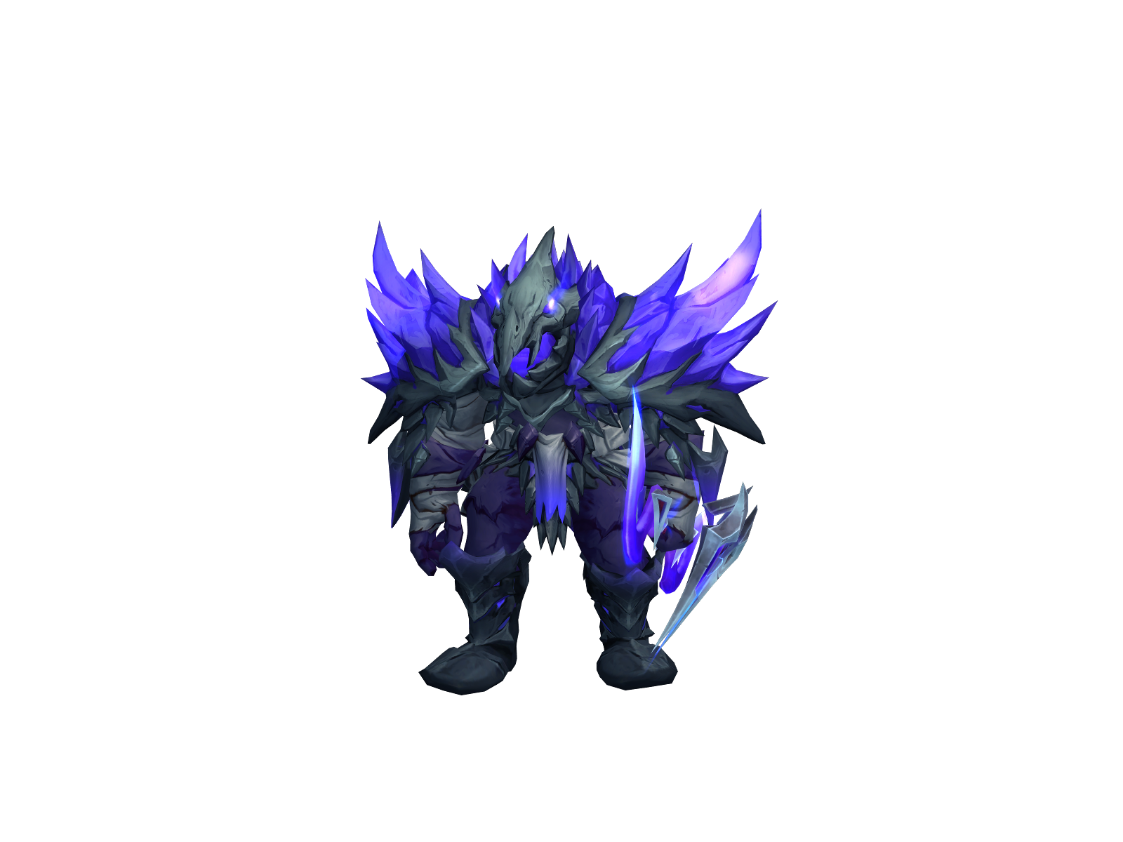 Clakker 3D character render