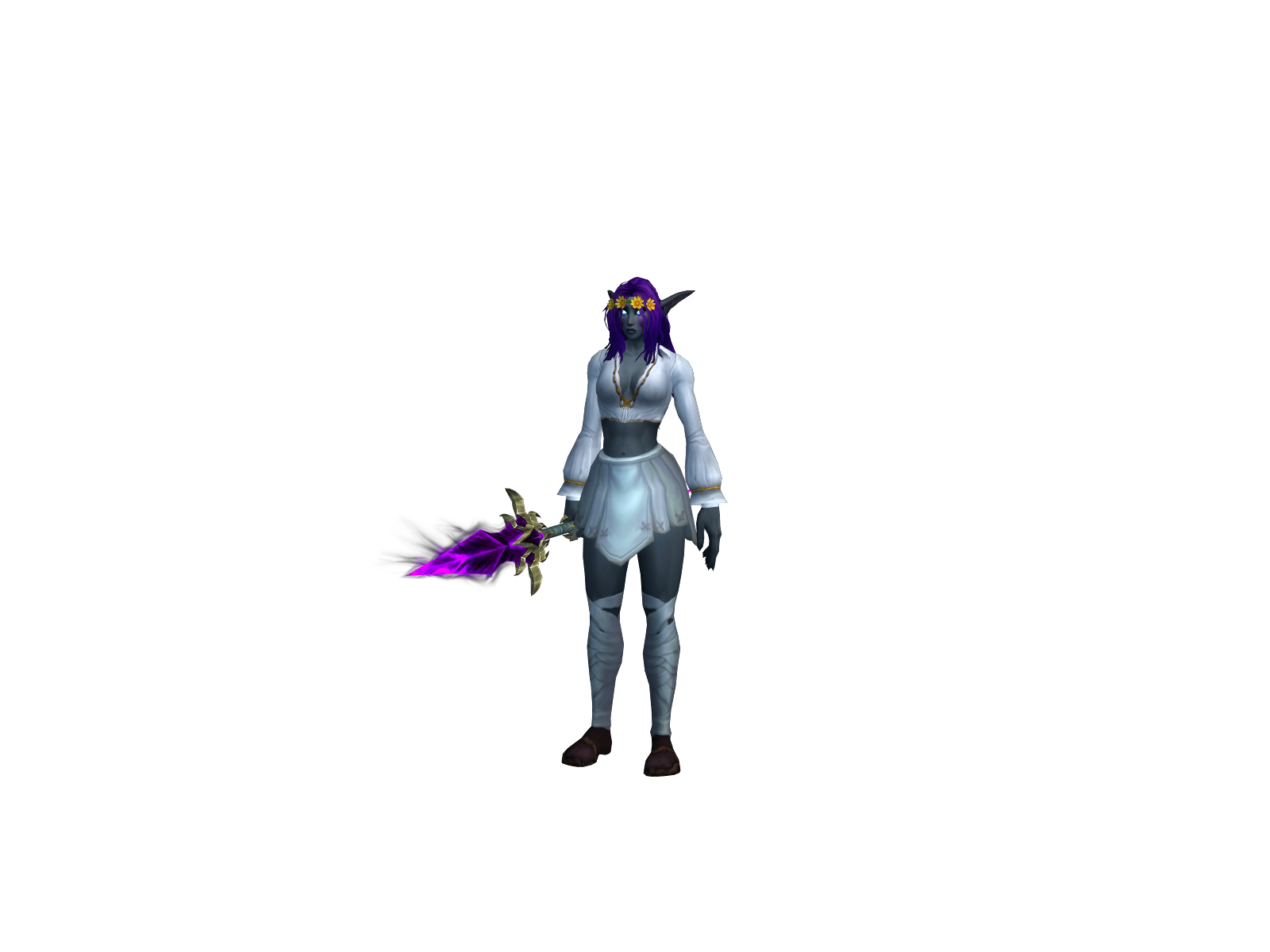 Qick 3D character render