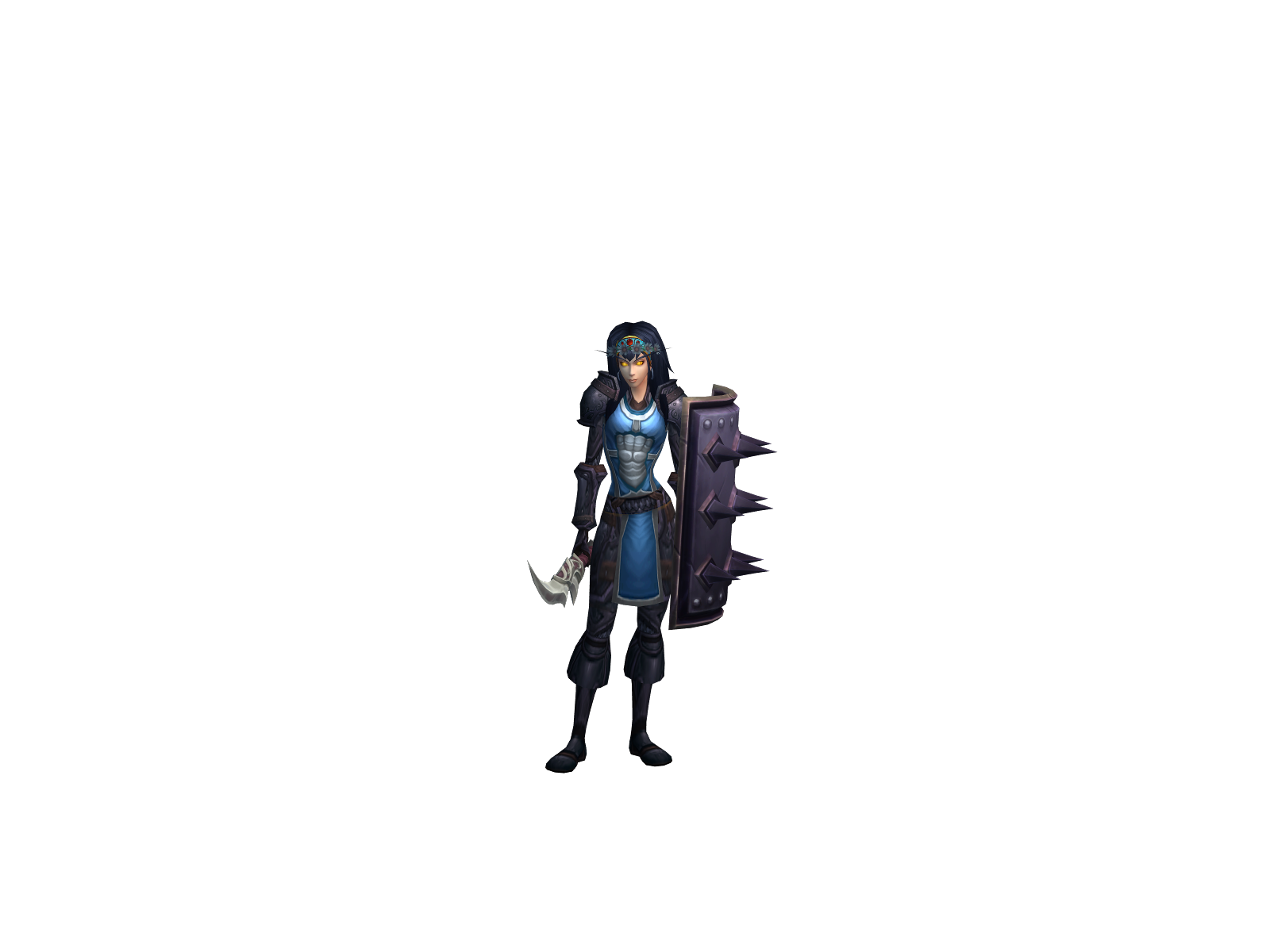 Hfana 3D character render