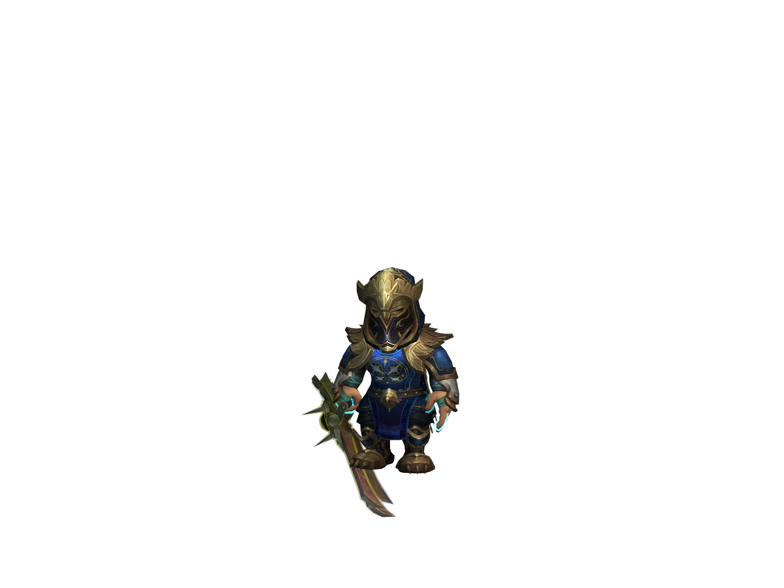 Specialized 3D character render