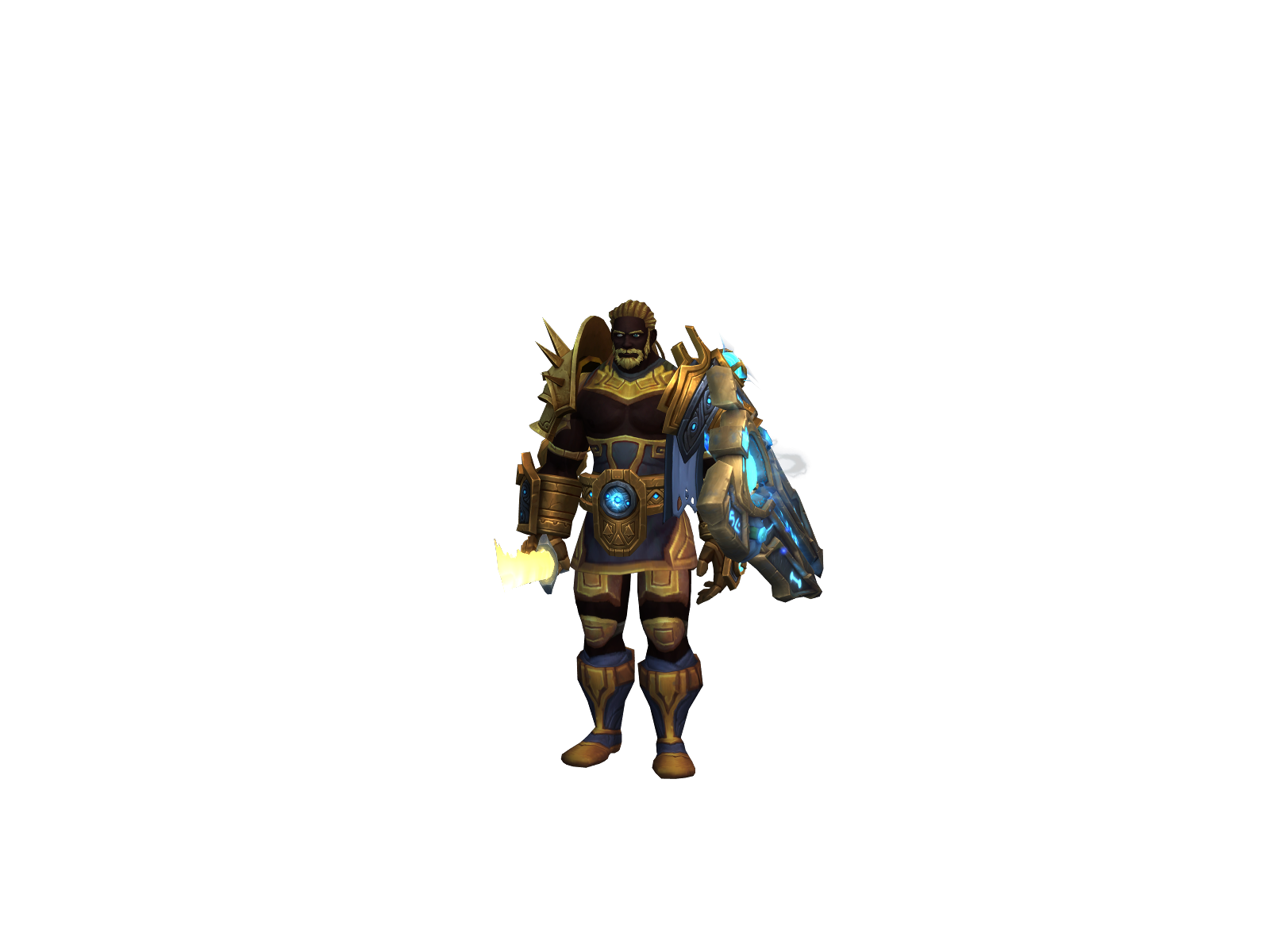 Qadosh 3D character render