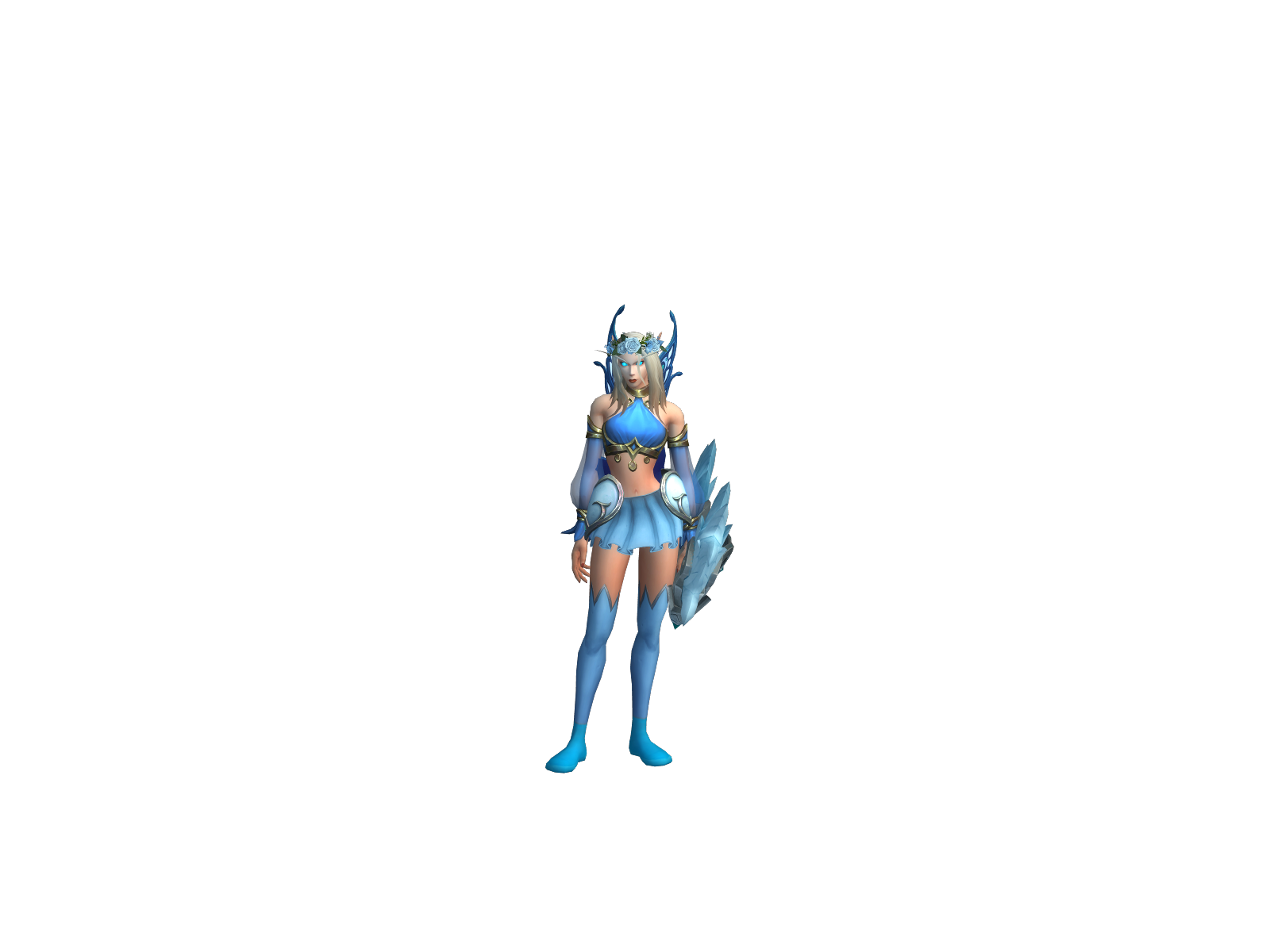 Sami 3D character render