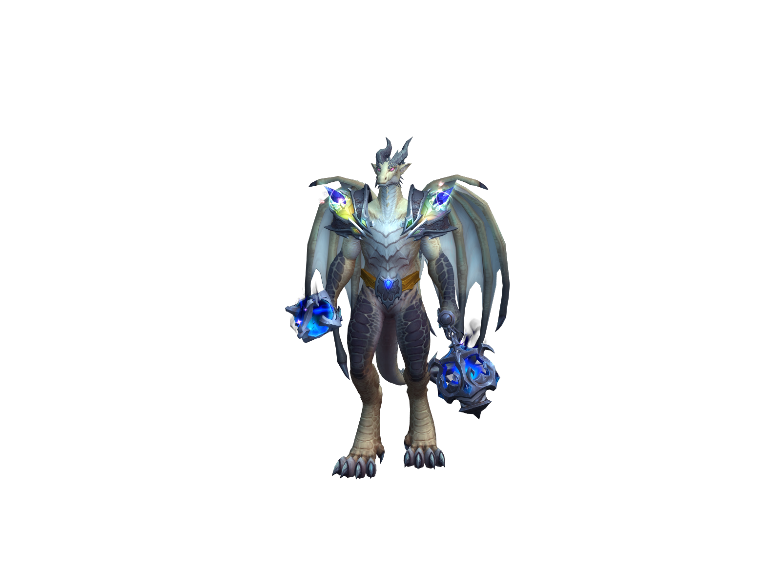 Rustidragon 3D character render