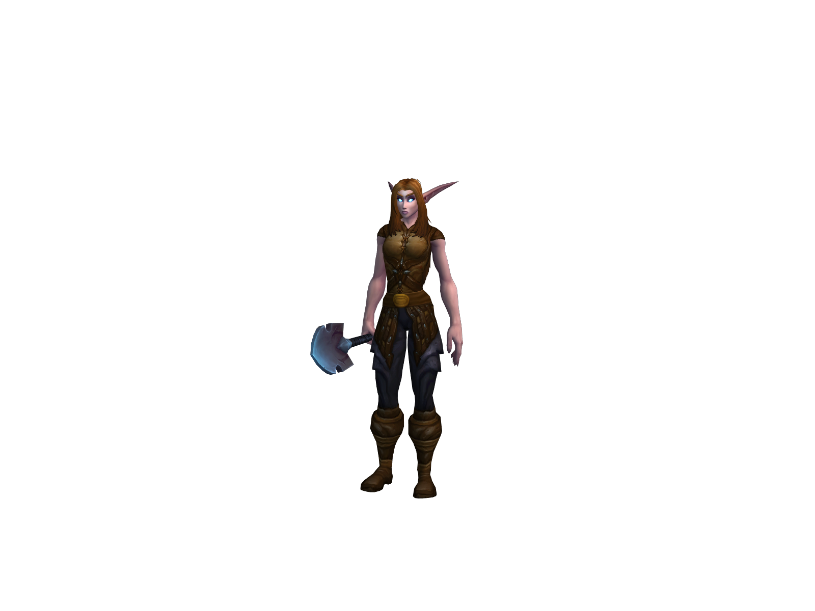 Carrietree 3D character render