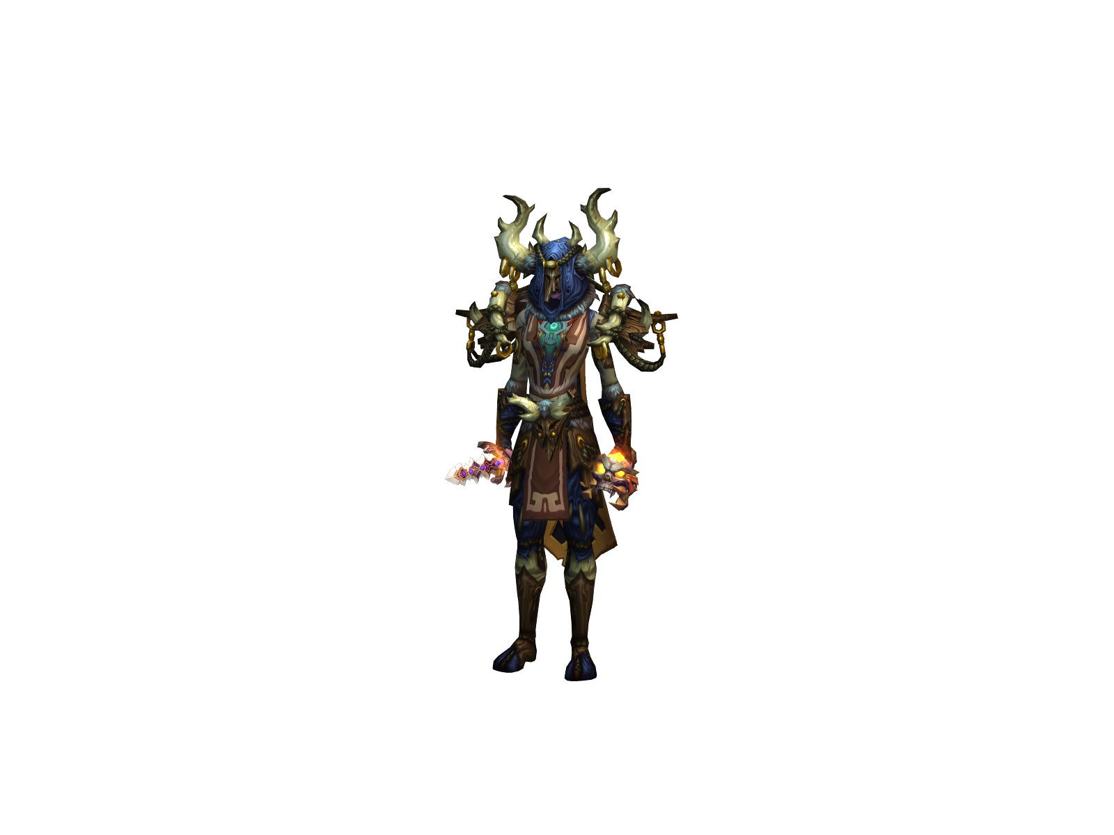 Lilõdin 3D character render