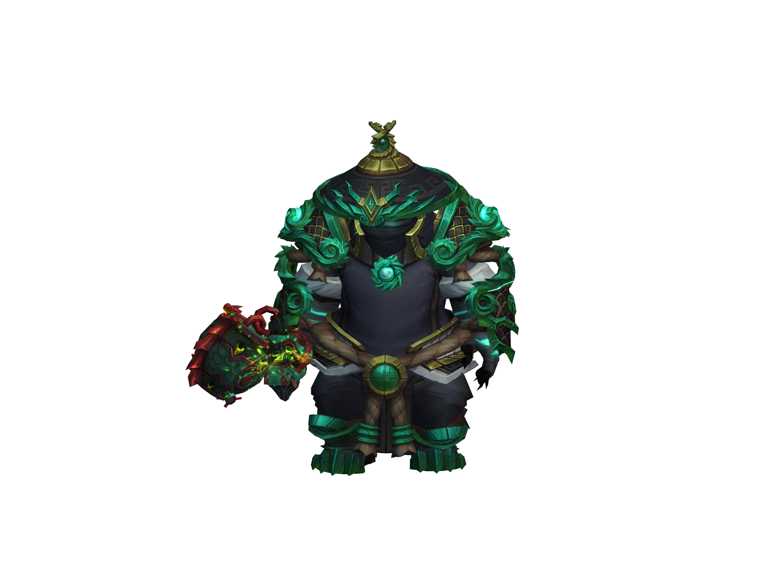 Getrektbro 3D character render