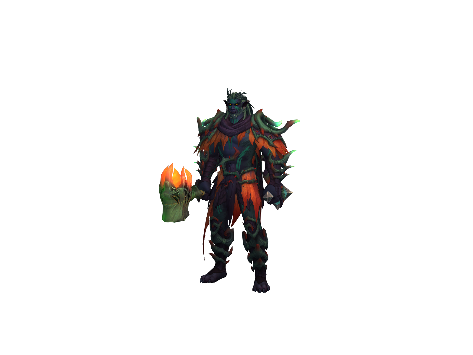 Oranir 3D character render
