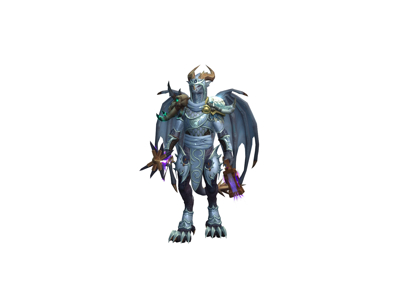 Cyndro 3D character render