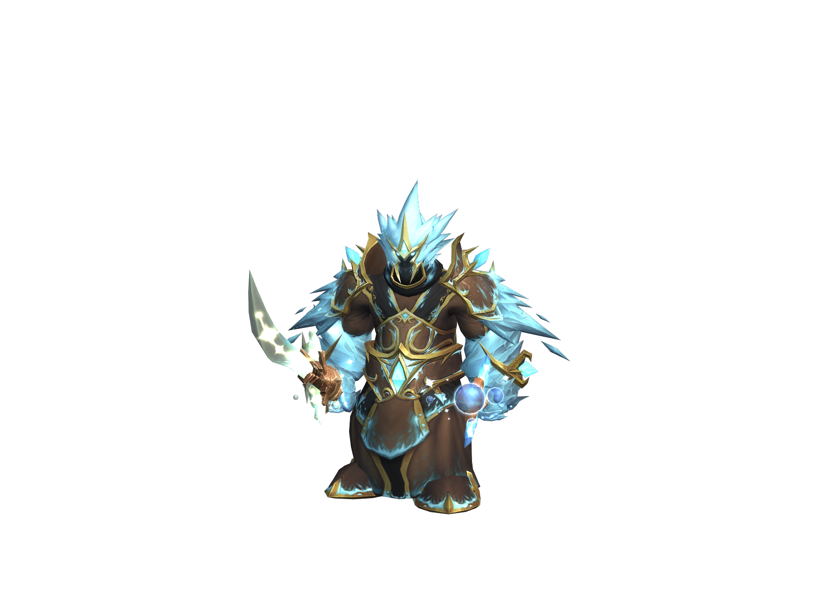 Frostfiremin character render