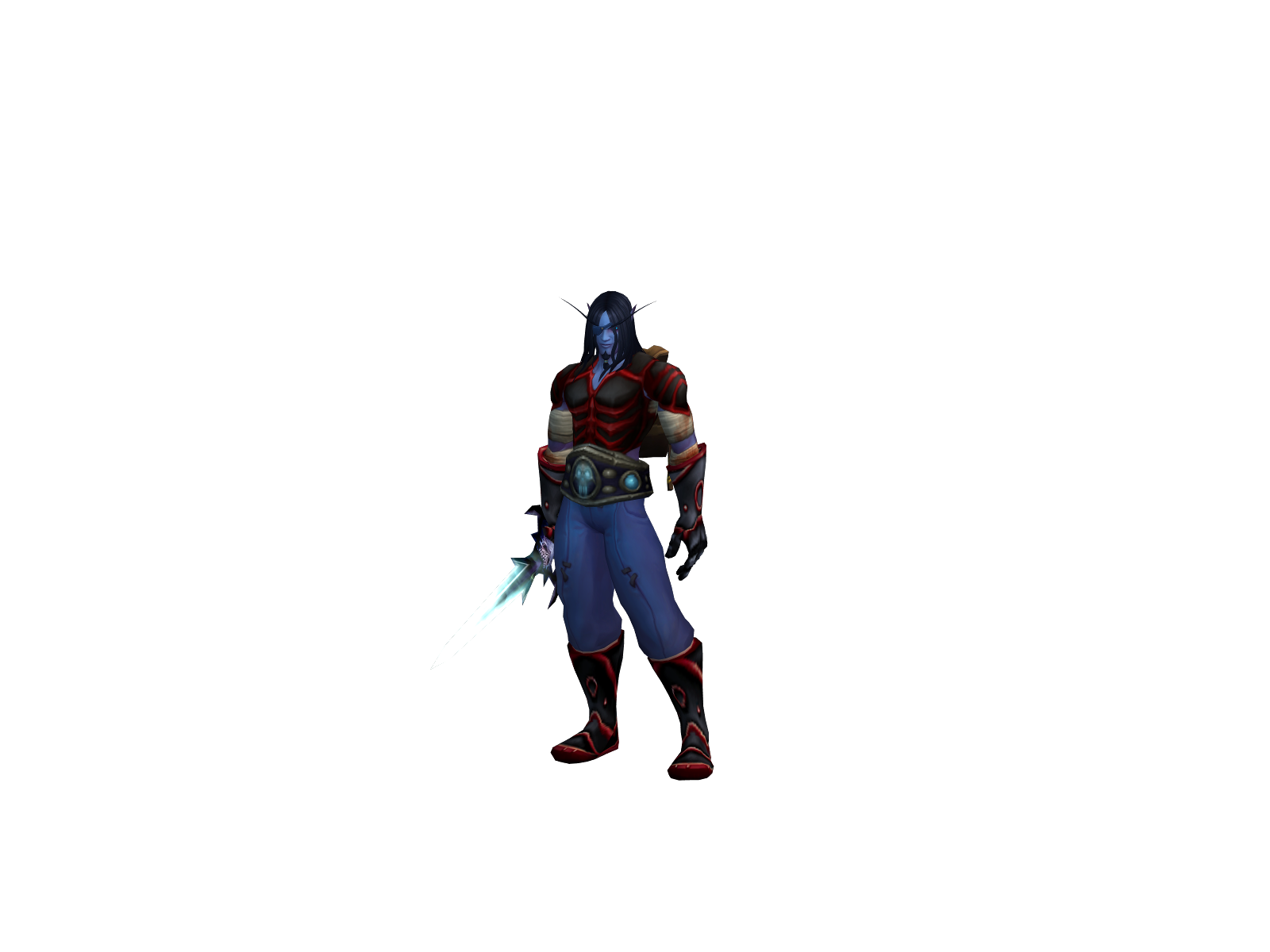 Crowtlc 3D character render
