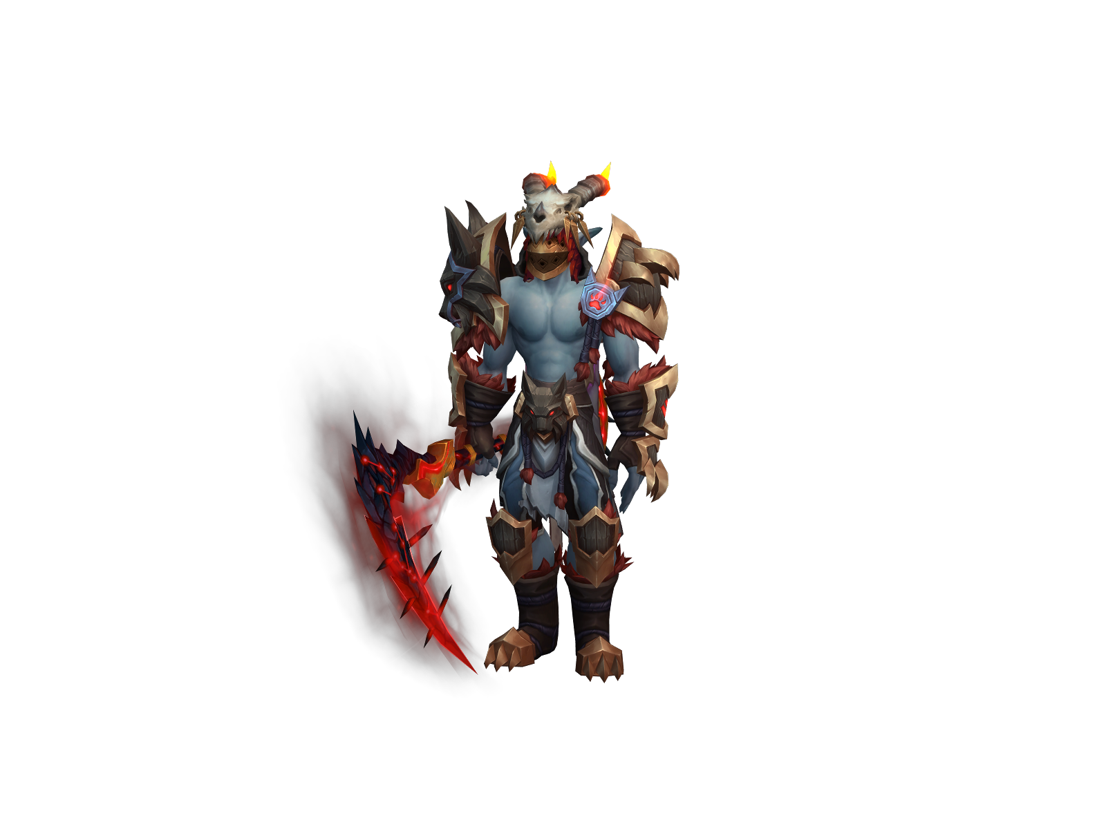 Zarhal 3D character render