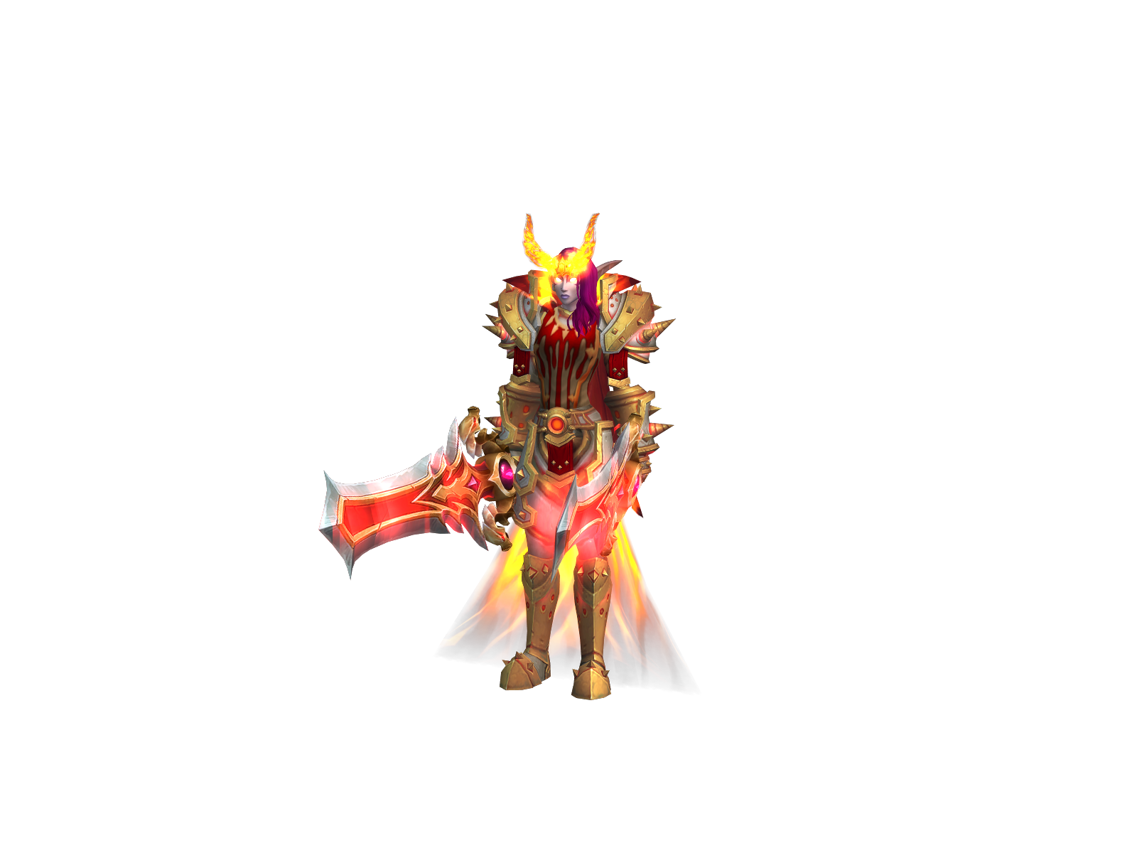Warritha 3D character render