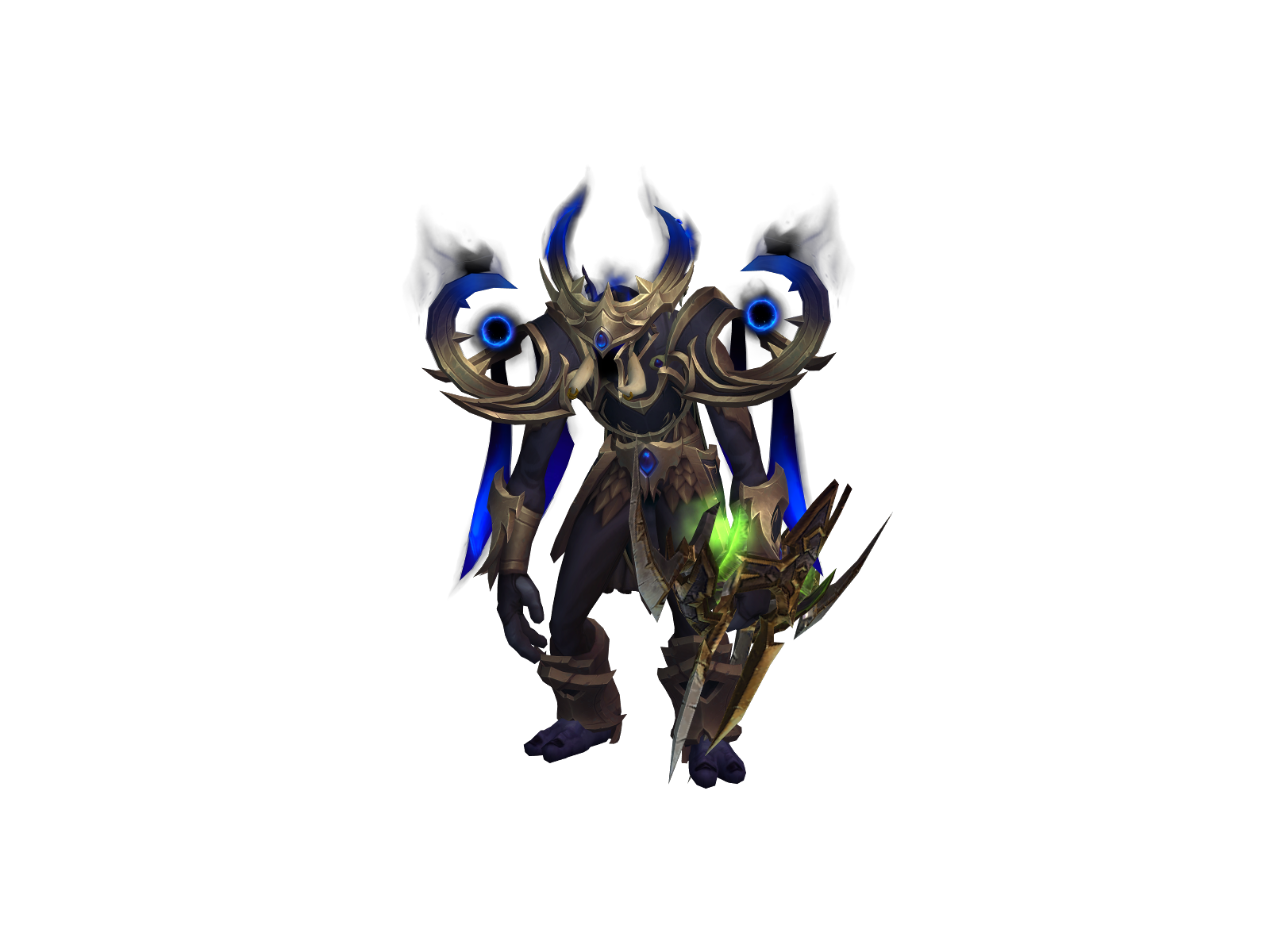 Coldaim 3D character render