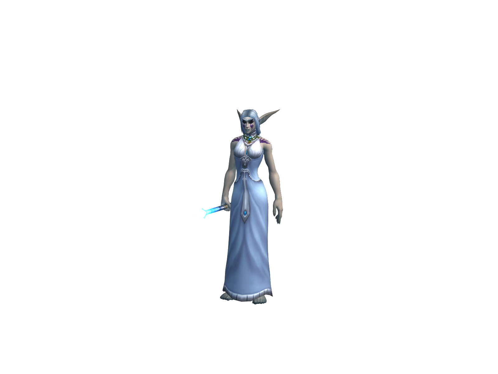 Amagicelf 3D character render