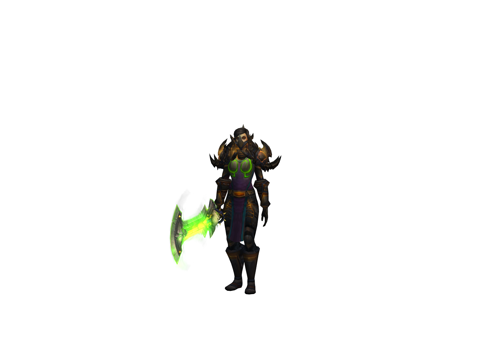 Áÿó 3D character render
