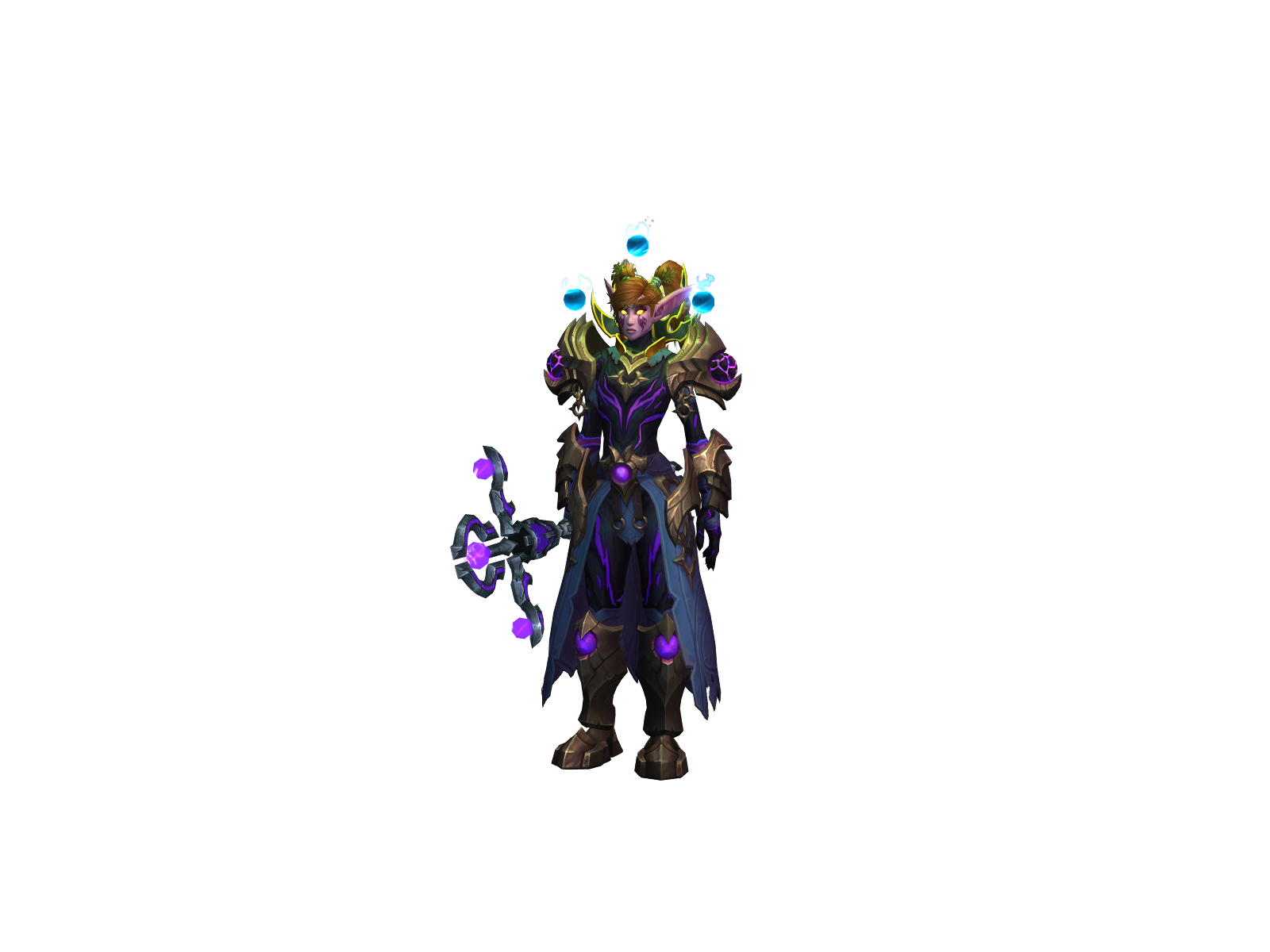 Frostyall 3D character render