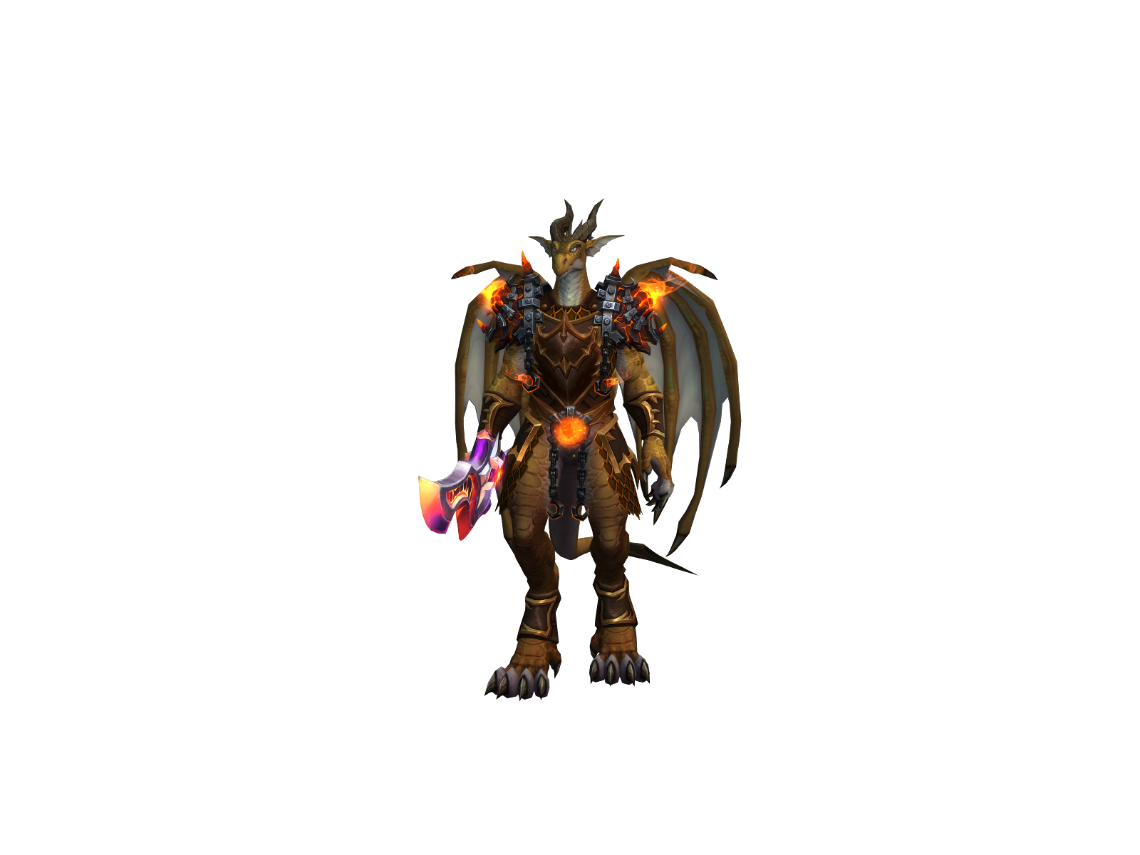 Infinitus 3D character render
