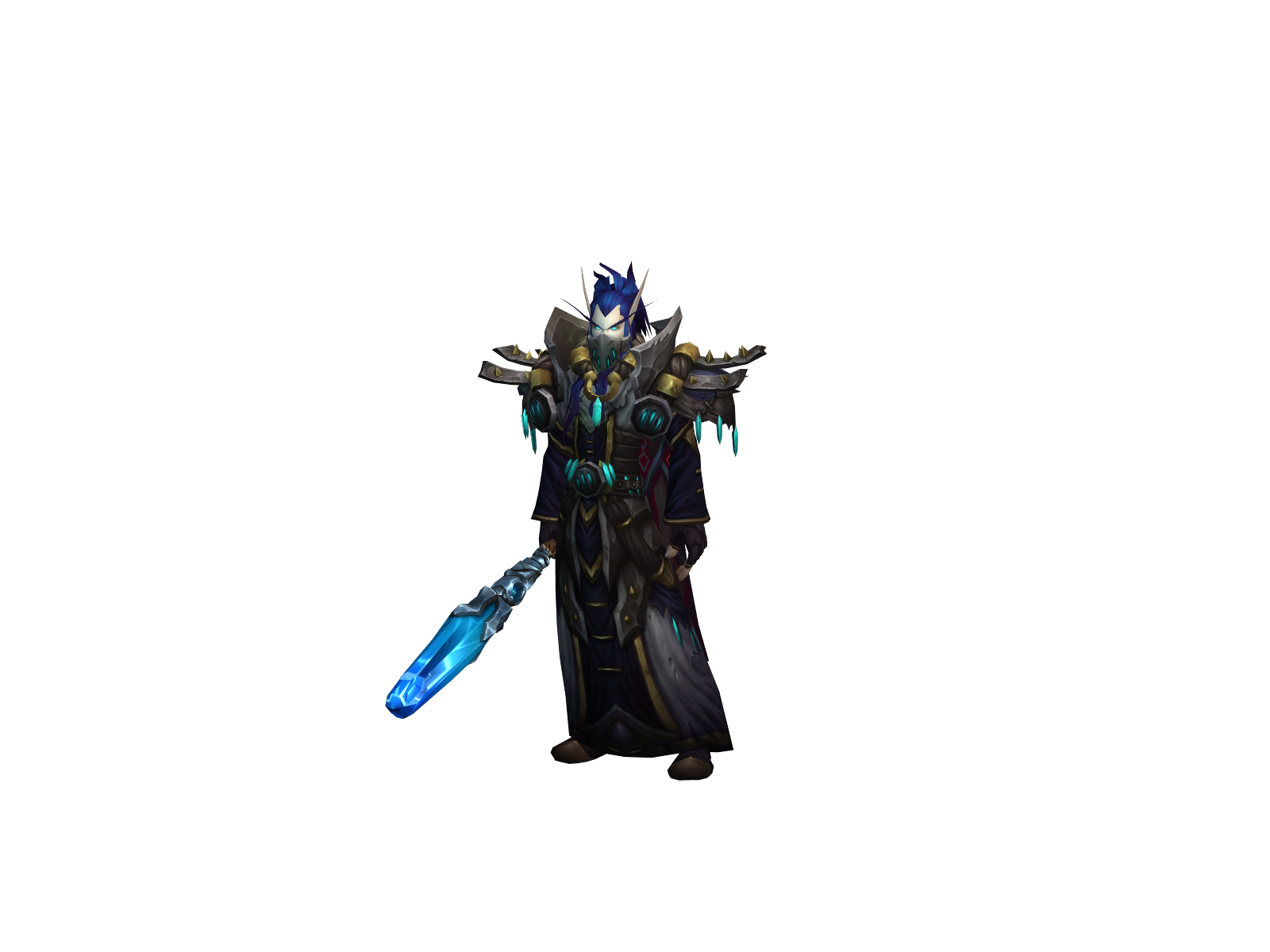 Jìnwøø 3D character render