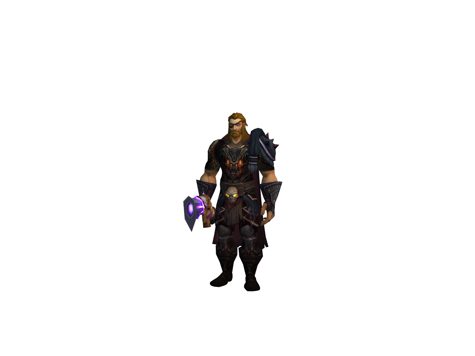 Hawkeyz 3D character render