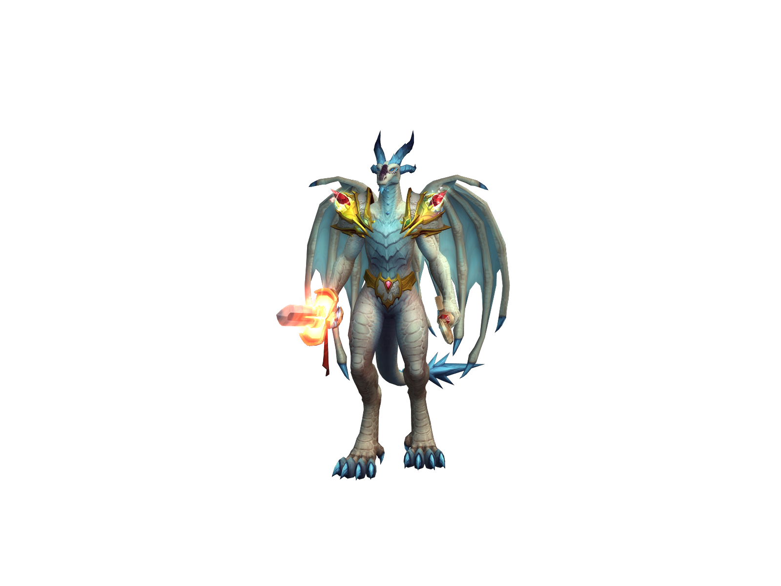 Retixevoker 3D character render
