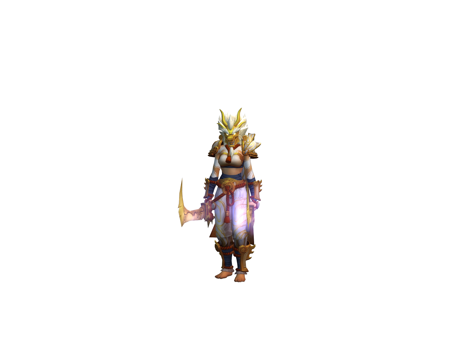 Windyralf 3D character render