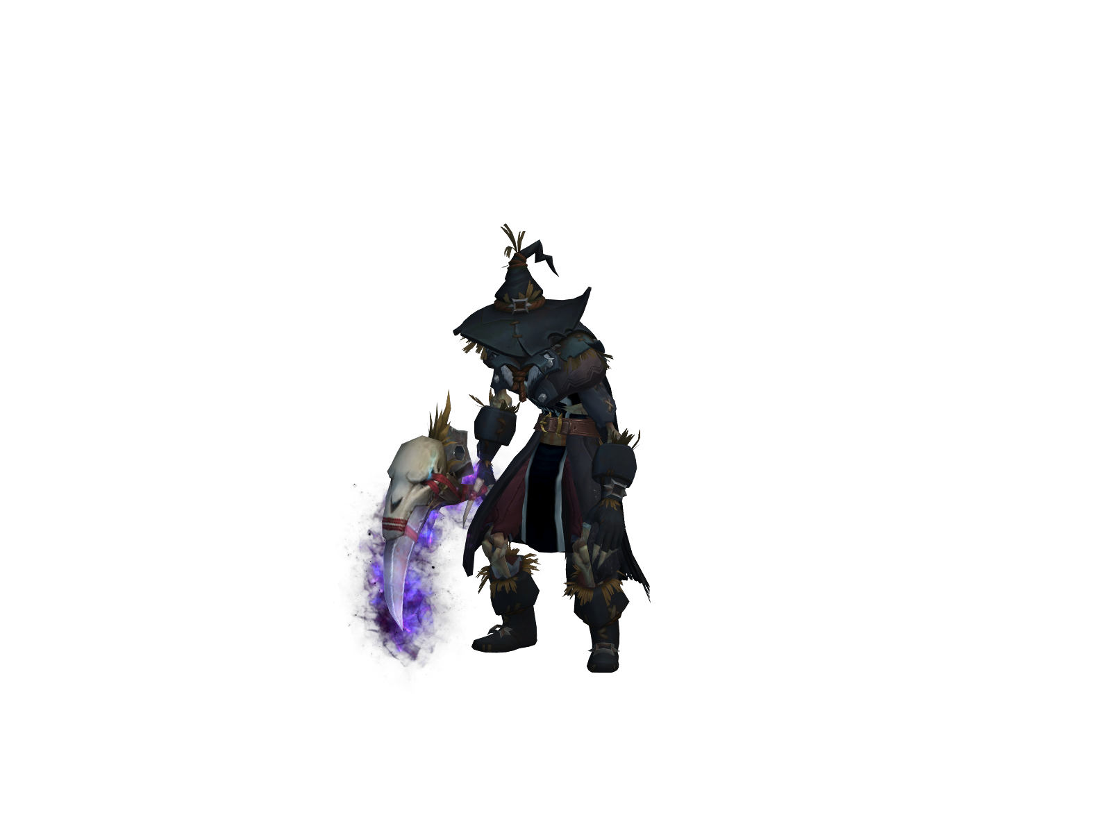Príest 3D character render