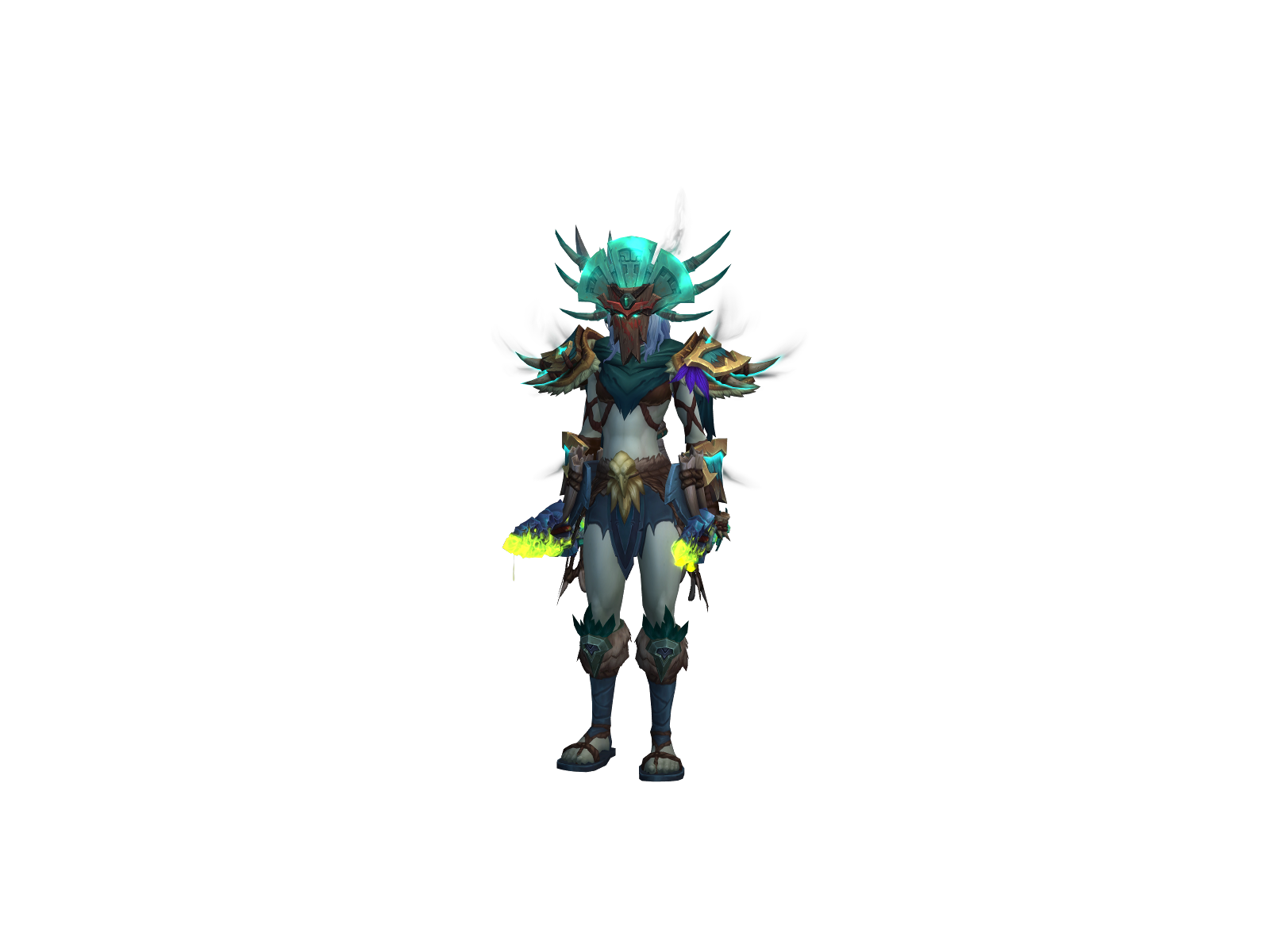 Poisoncream 3D character render