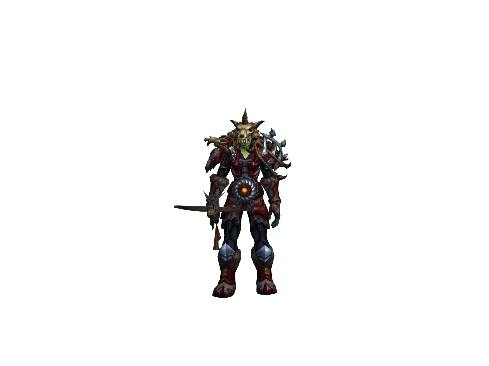 Yunggrávy 3D character render